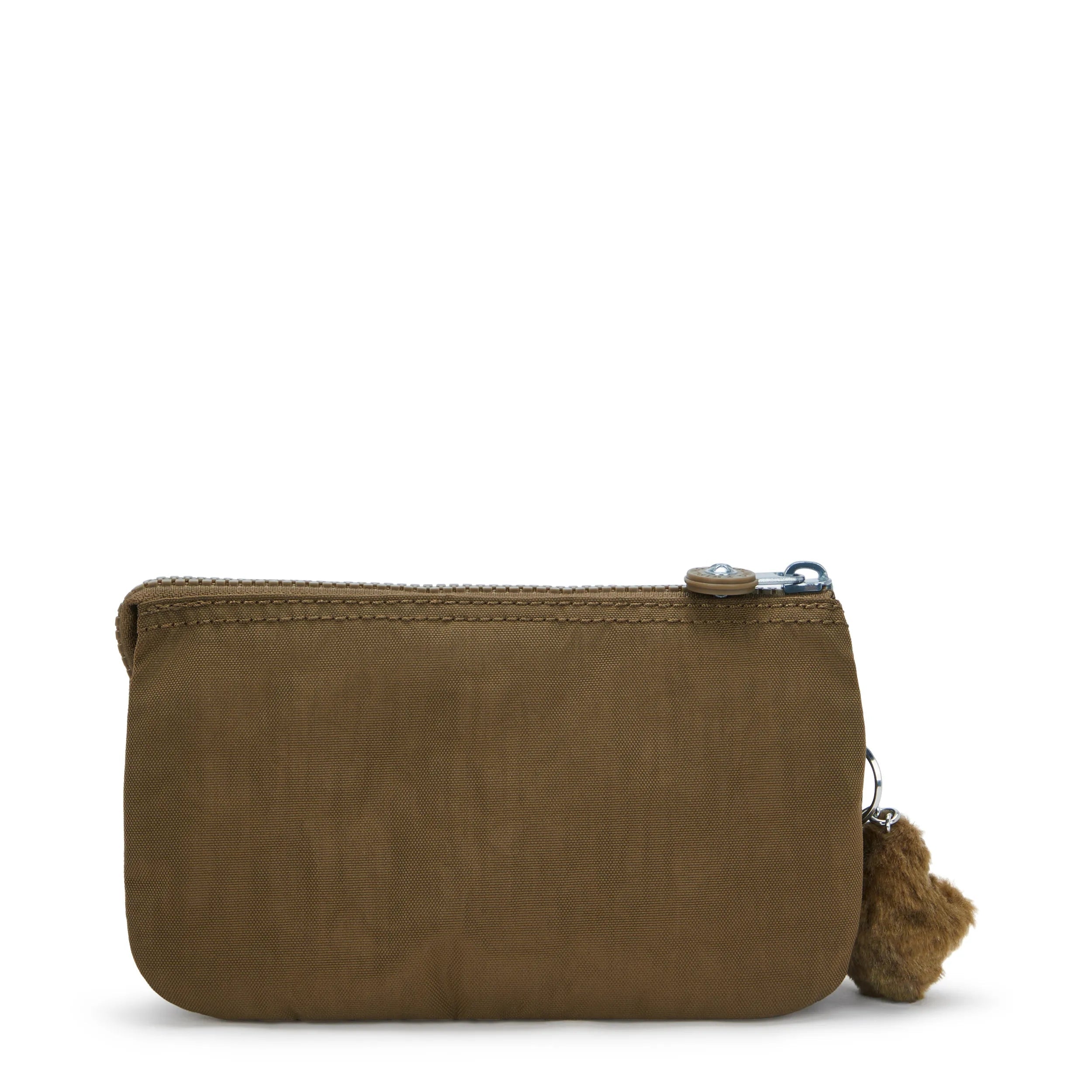 Kipling Creativity L in Smooth Khaki — angle view 3