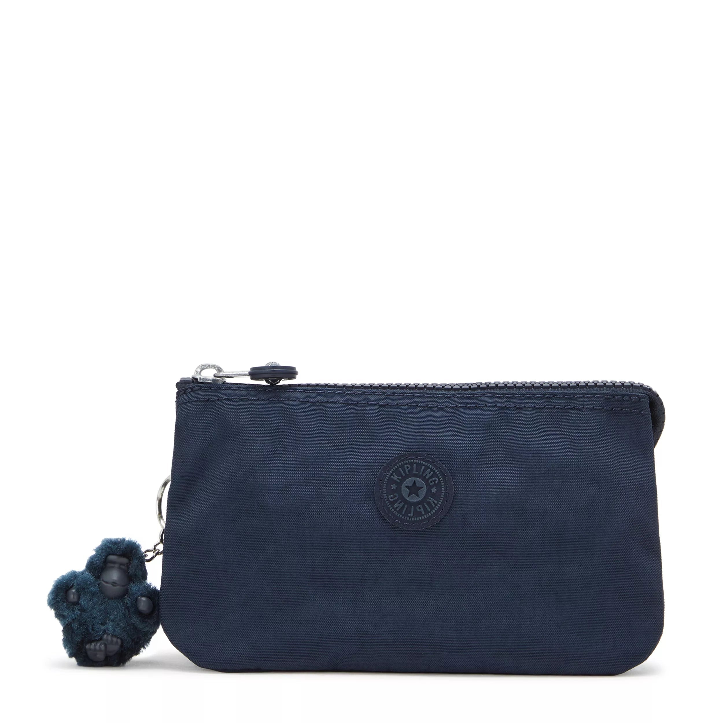 Kipling Creativity L in Blue Bleu 2 — front view