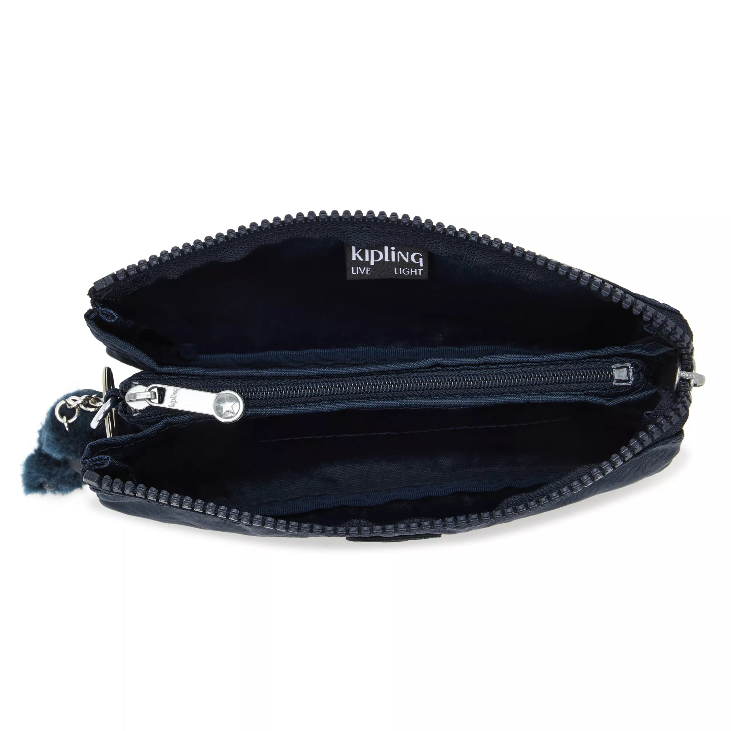 Kipling Creativity L in Blue Bleu 2 — angle view 3