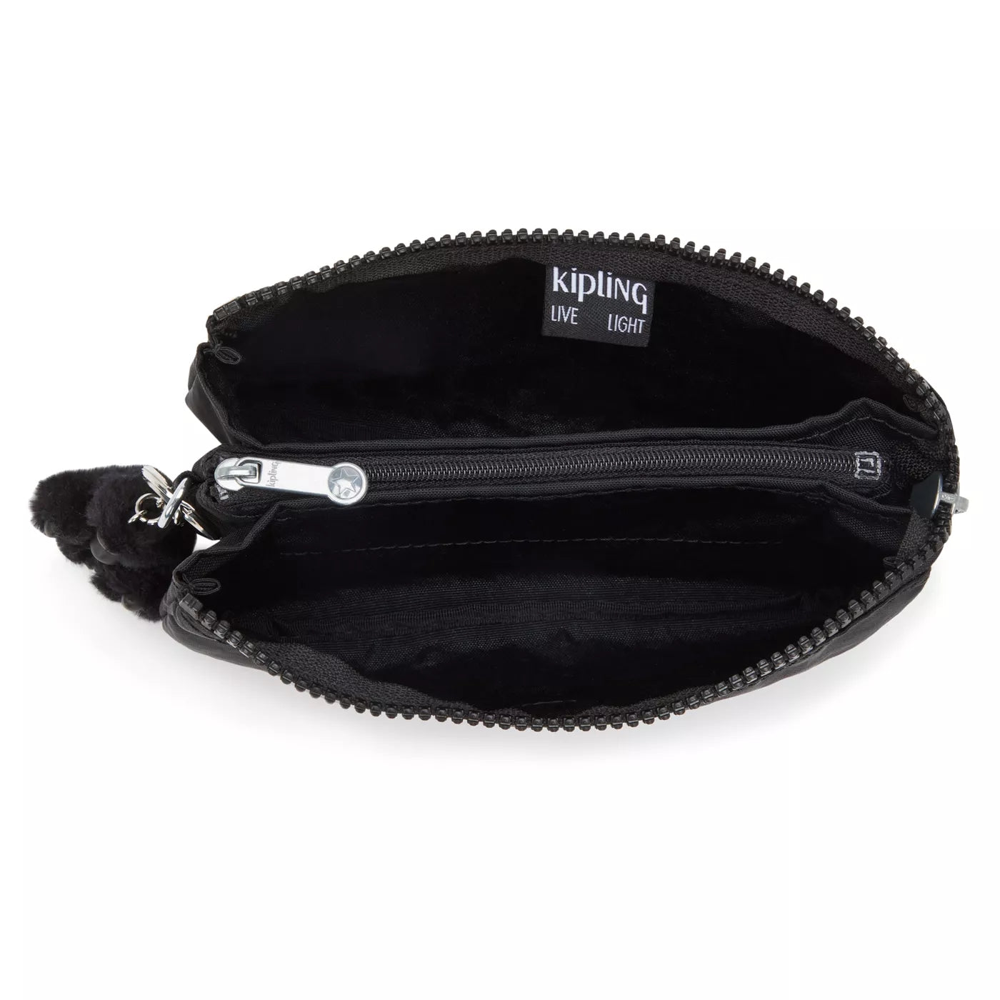 Kipling Creativity L in Black Noir — angle view 3