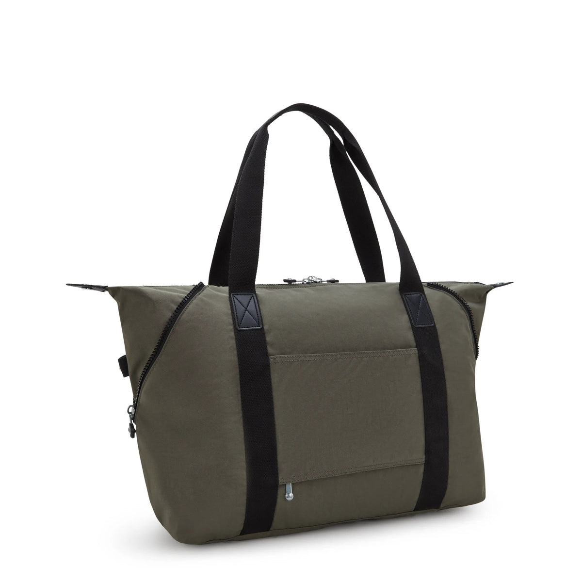 Kipling Art Medium Tote Bag in Green Moss — back view