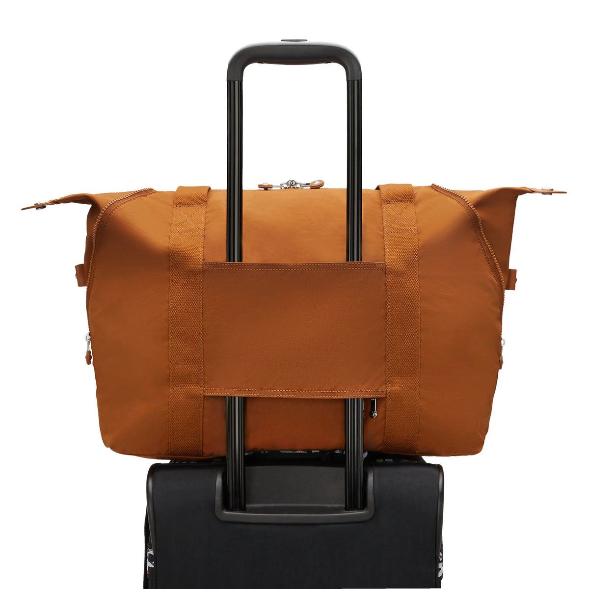 Kipling Art Medium Tote Bag in Stylish Mokka — detail view 2