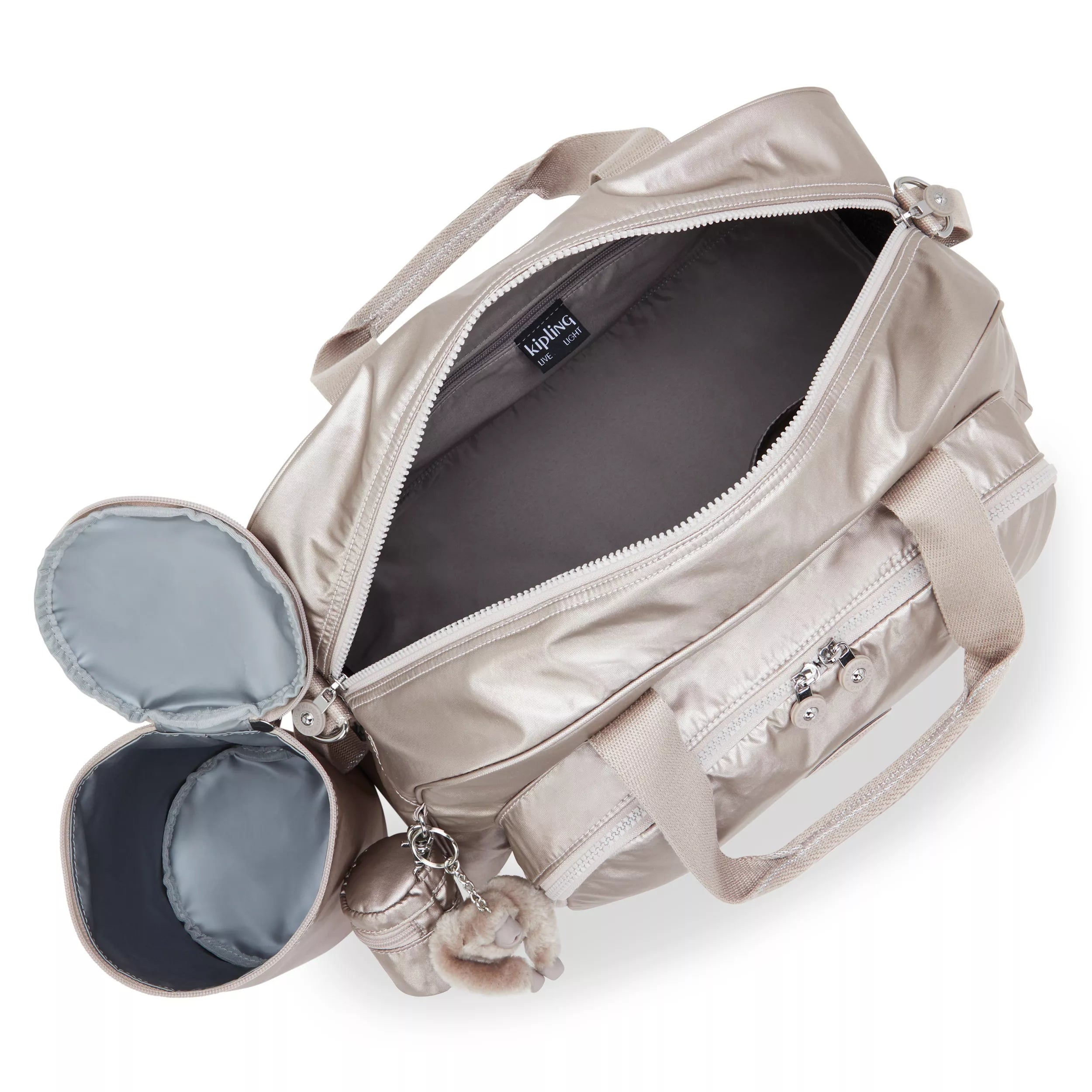 Kipling Camama in Metallic Glow — angle view 3