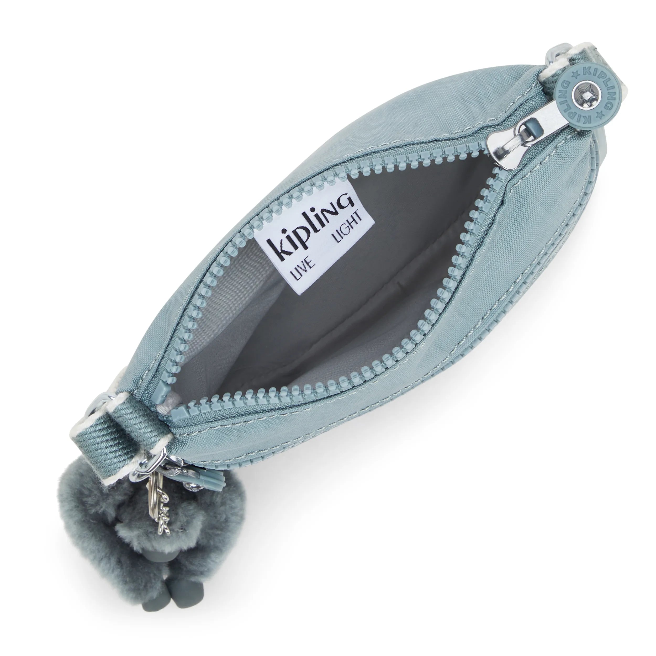 Kipling Alvar Xs in Relaxed Grey — angle view 3