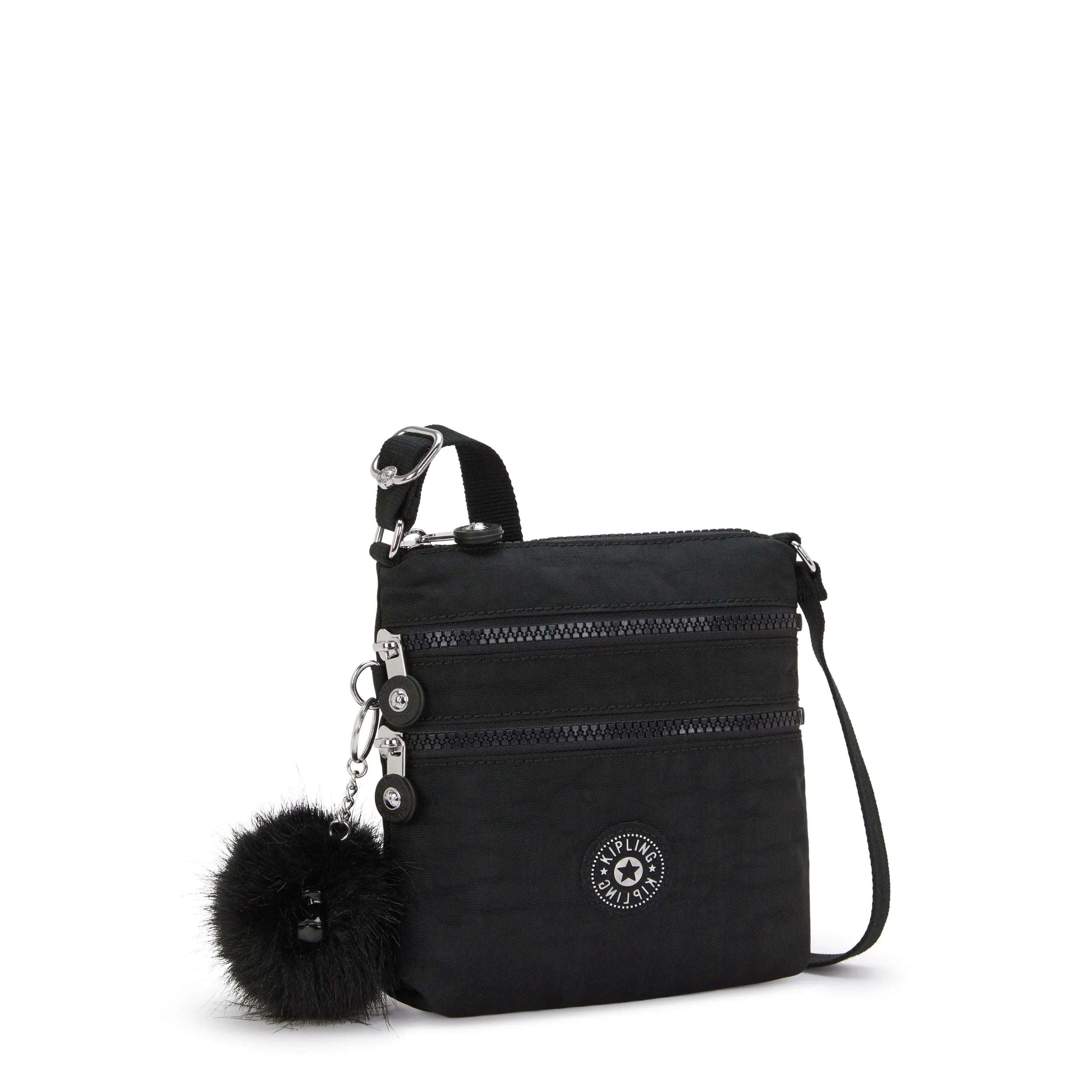 Kipling Alvar Xs in Black F25 — angle view 3