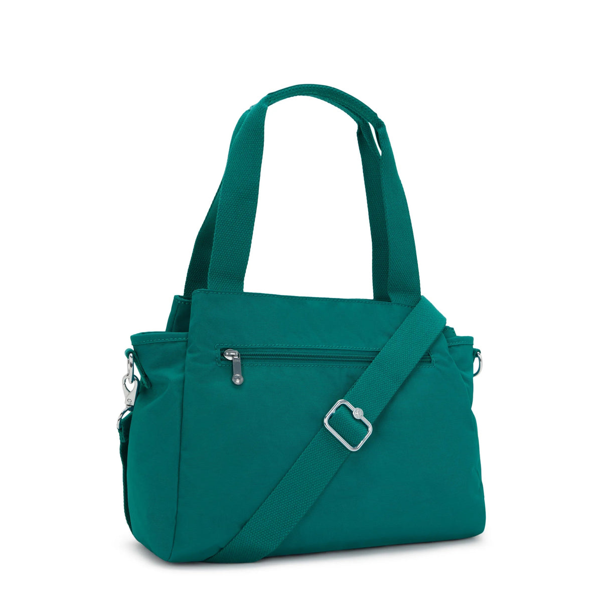 Kipling Elysia Shoulder Bag in Outspoken Green — side view