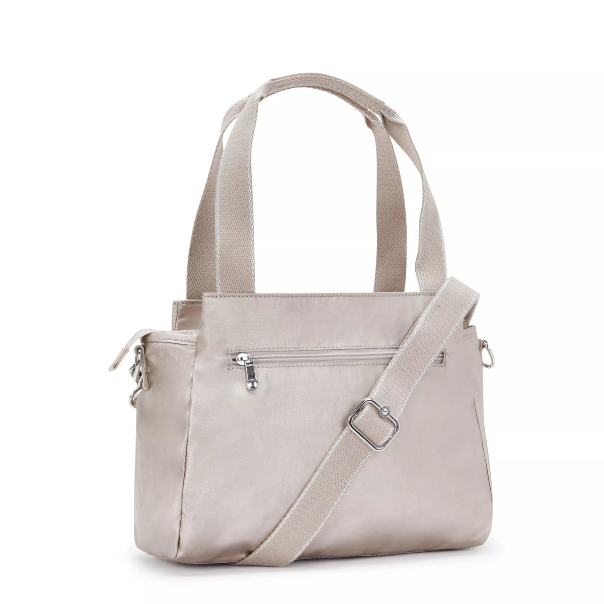 Kipling Elysia Shoulder Bag in Metallic Glow — back view