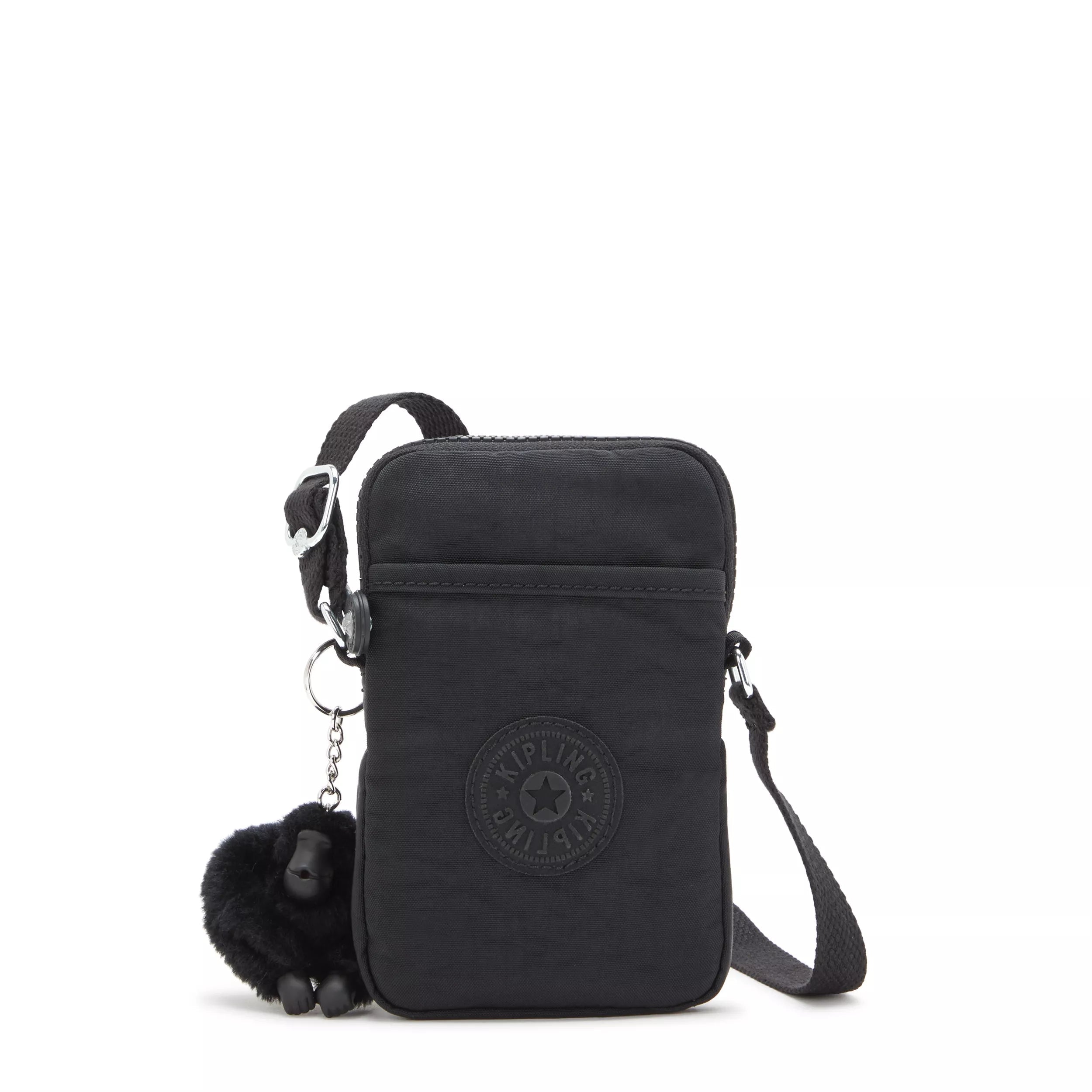 Kipling Tally in Black Noir — front view