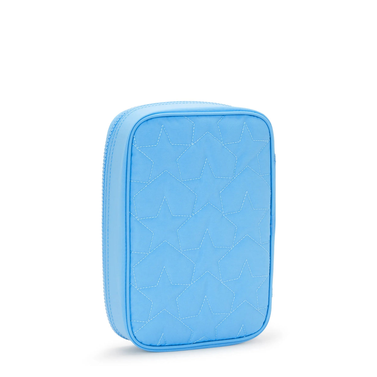 Kipling 100 Pens Case in Puff Pop Pool Blue — back view