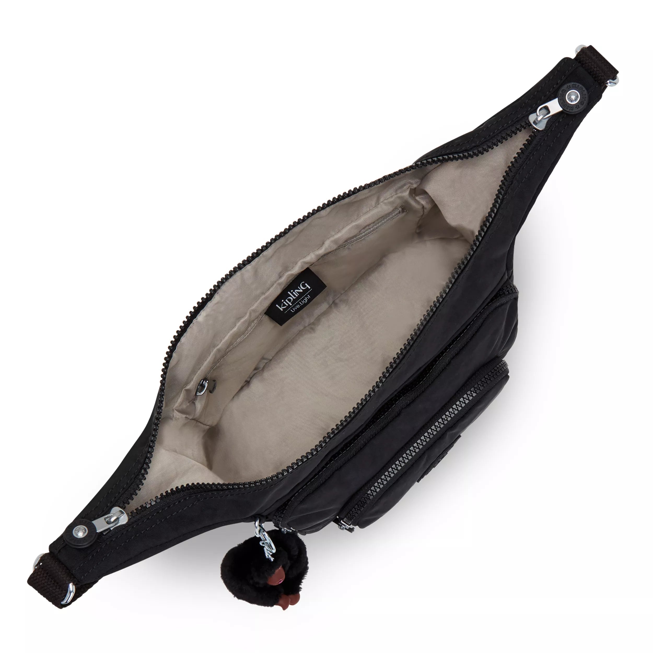 Kipling Erica S in Black Tonal — angle view 2