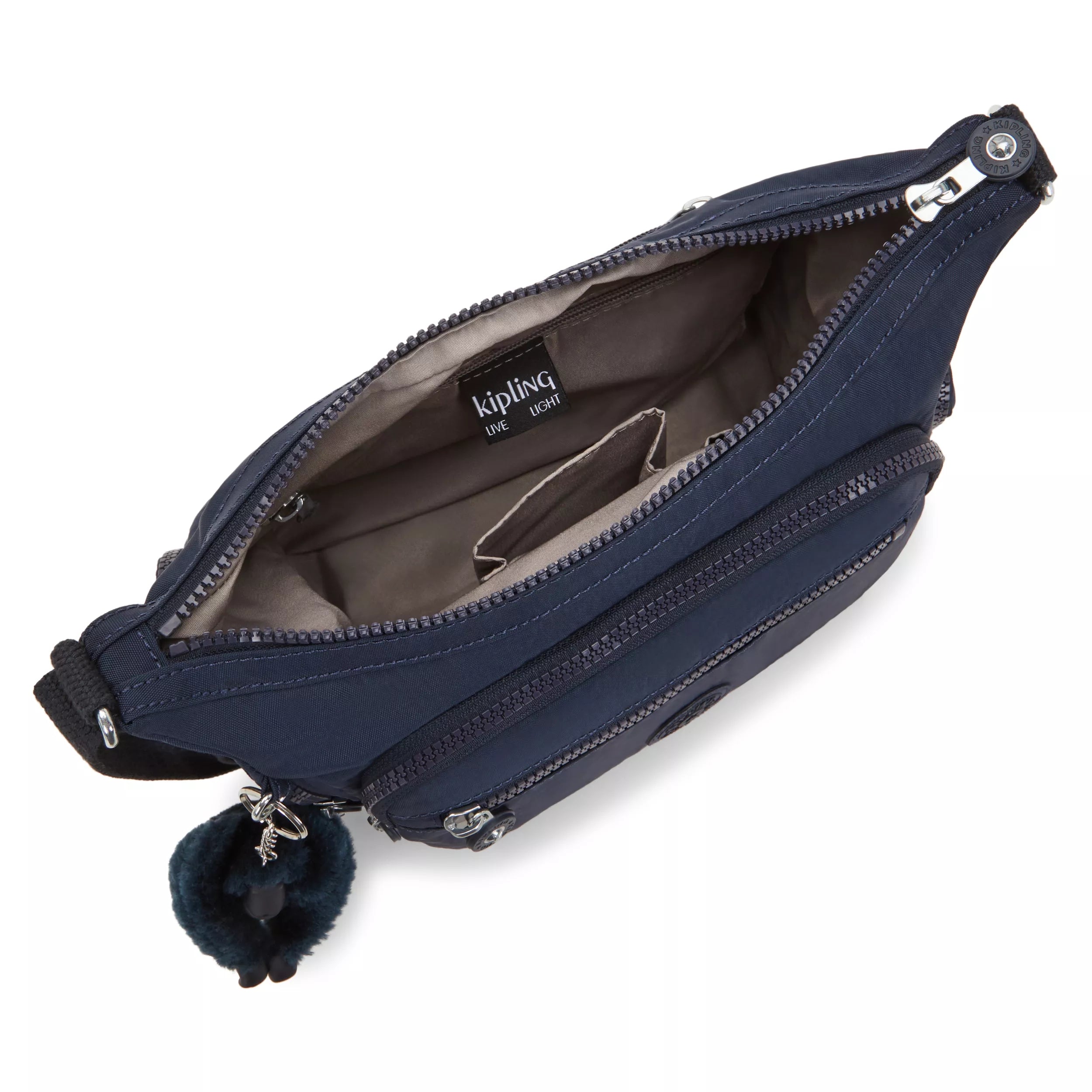 Kipling Gabbie S in Blue Bleu 2 — angle view 2