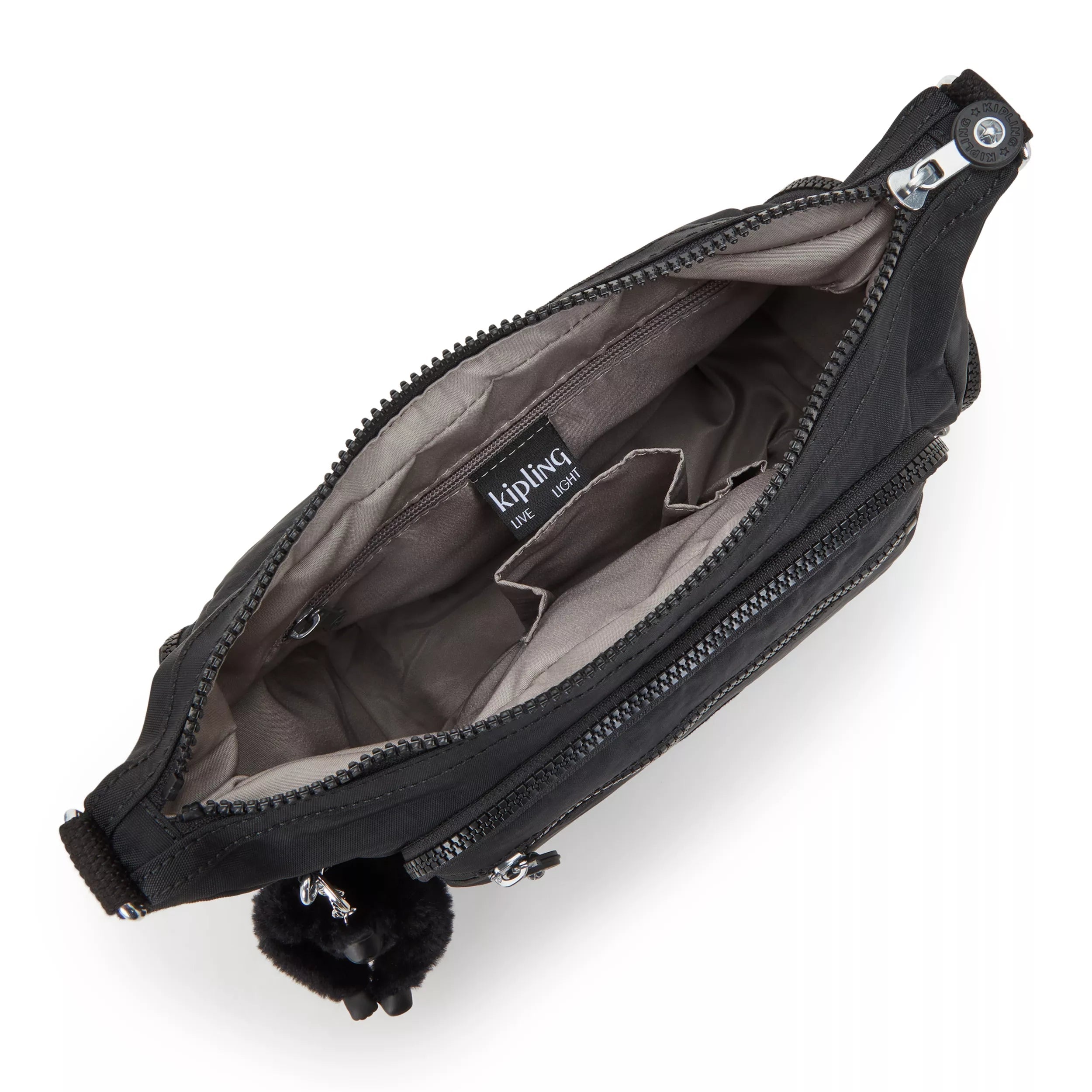 Kipling Gabbie S in Black Noir — angle view 3