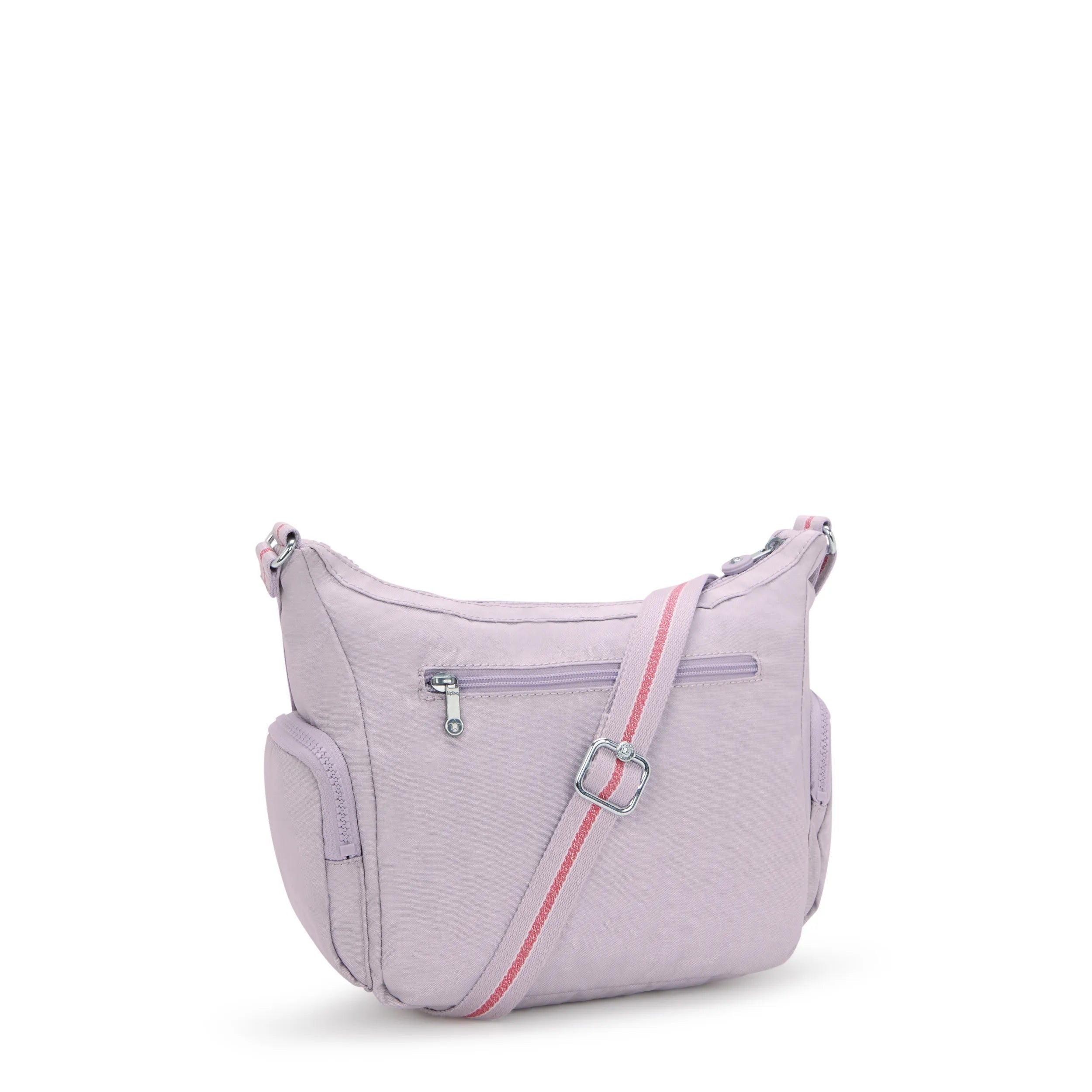 Kipling Gabbie S in Lilac Shimmer — back view
