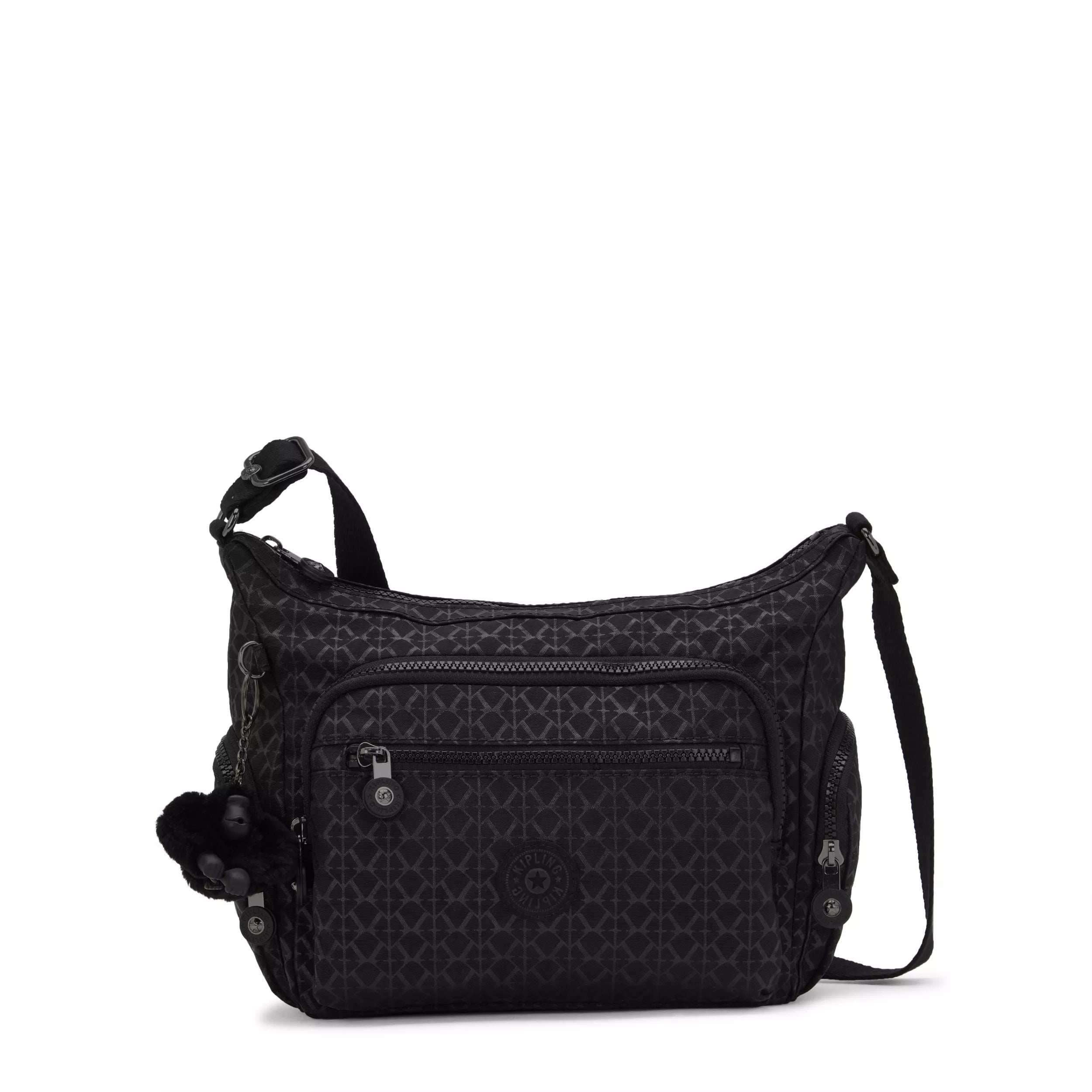 Kipling Gabbie S in Signature Embossed — front view