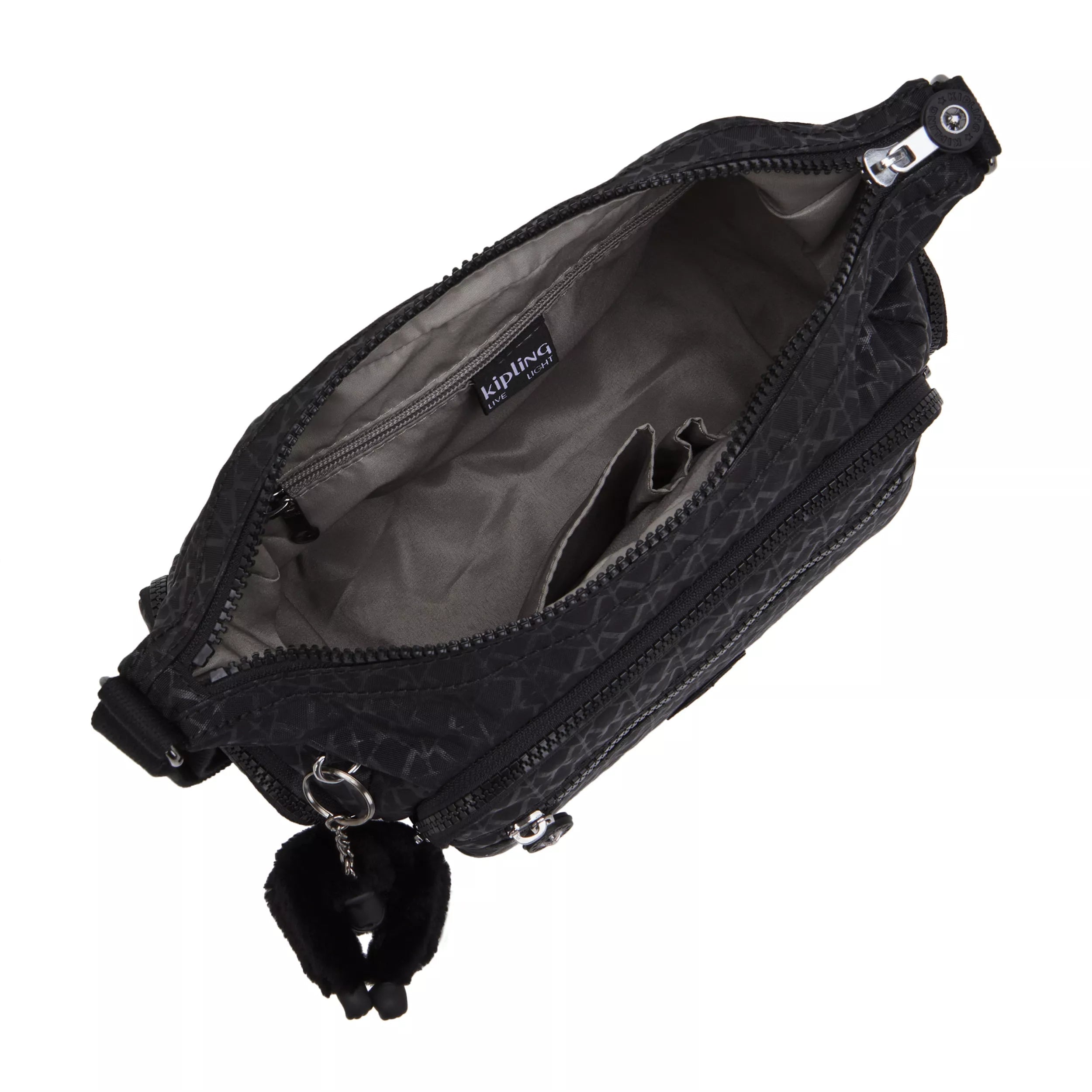Kipling Gabbie S in Signature Embossed — angle view 3