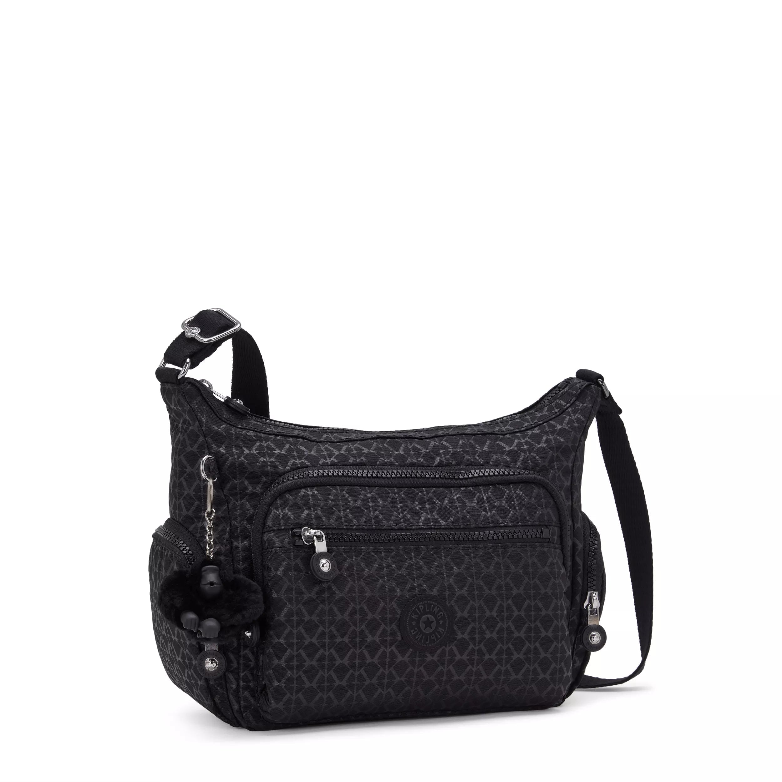Kipling Gabbie S in Signature Embossed — interior view