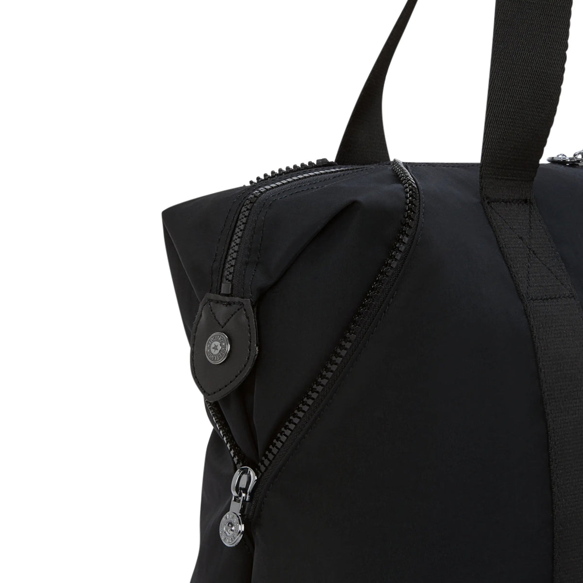 Kipling Art Medium Tote Bag in Infinite Black — side view