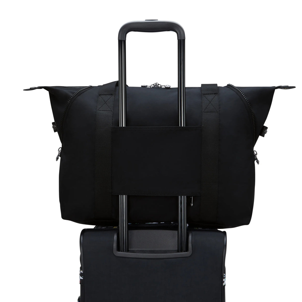 Kipling Art Medium Tote Bag in Infinite Black — detail view 2