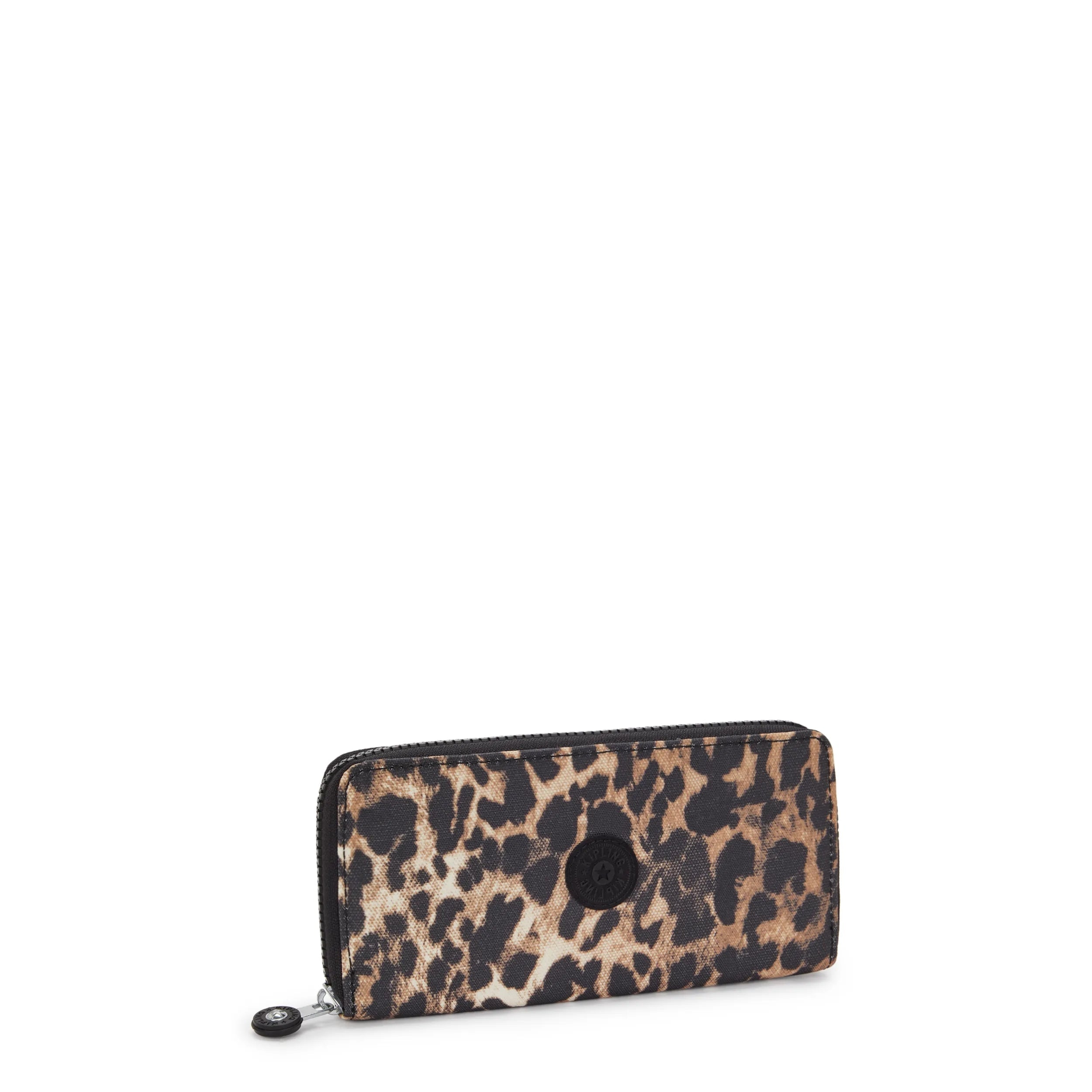 Kipling Money World in Wild Leopard — angle view 3