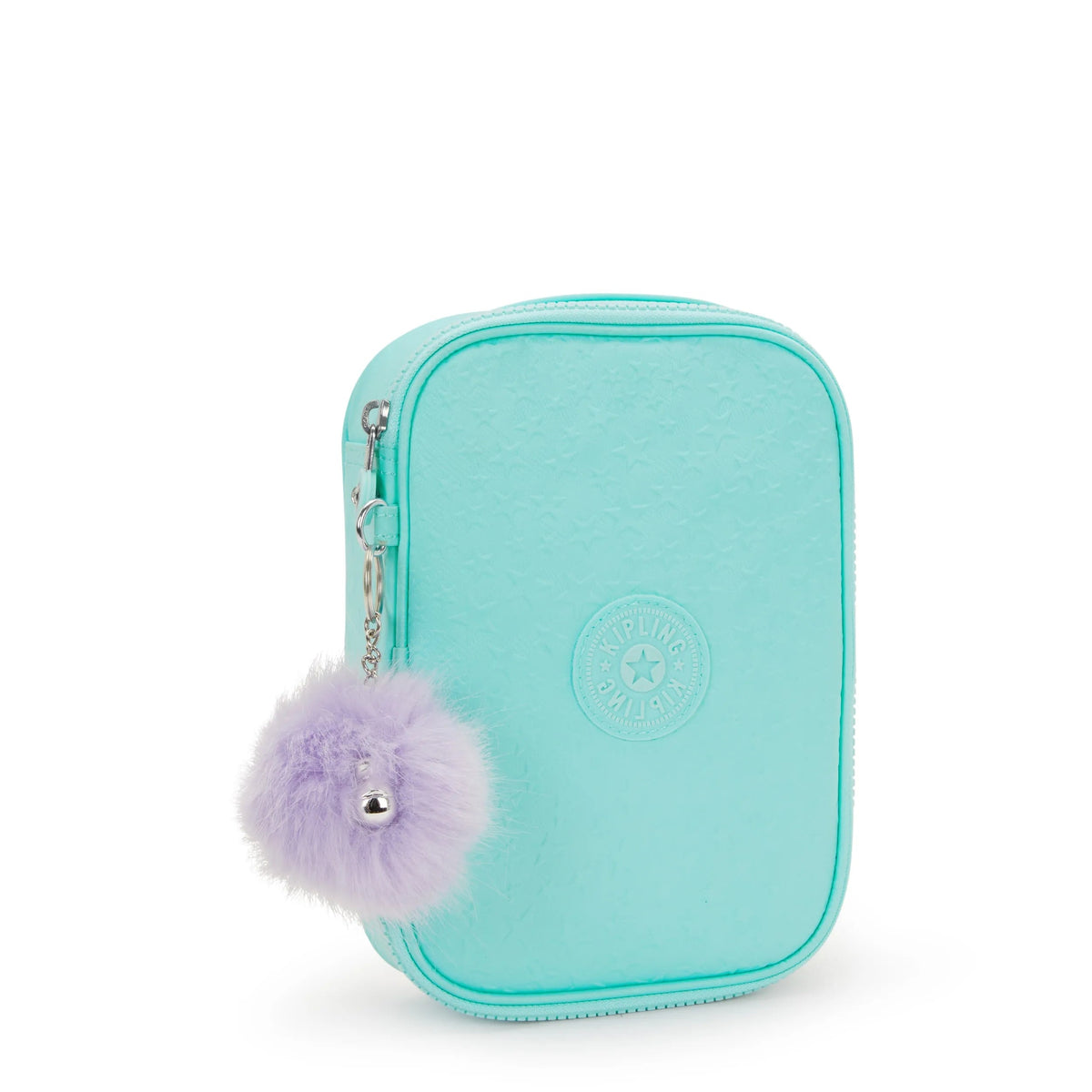 Kipling 100 Pens Case in Funky Stars Embossed — angle view