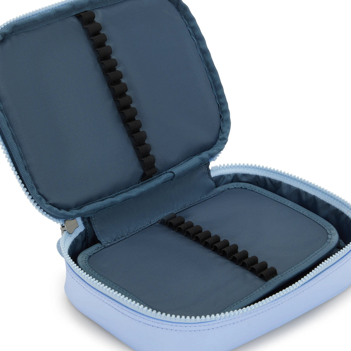 Kipling 100 Pens Case in Clear Sky Metallic — interior view 2