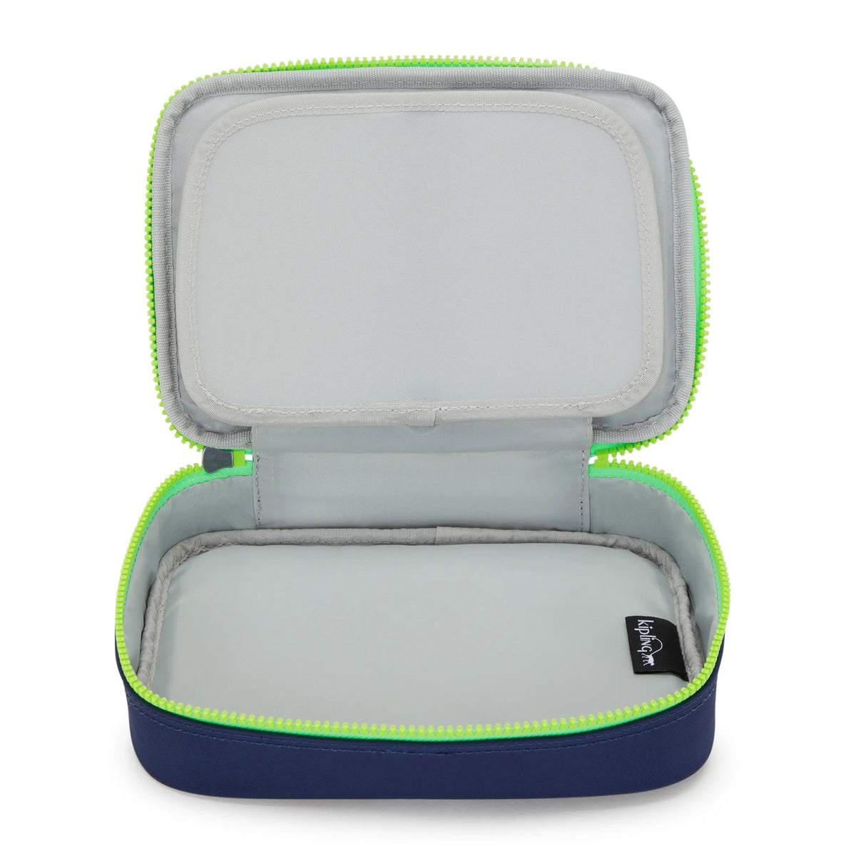 Kipling 100 Pens Case in Monster March — interior view