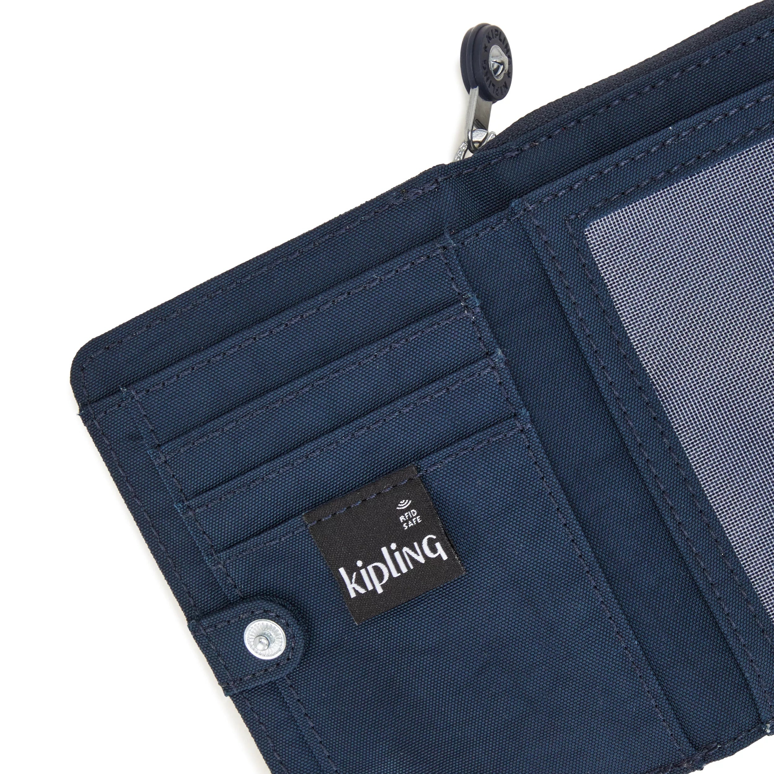 Kipling Money Love in Blue Bleu 2 — interior view