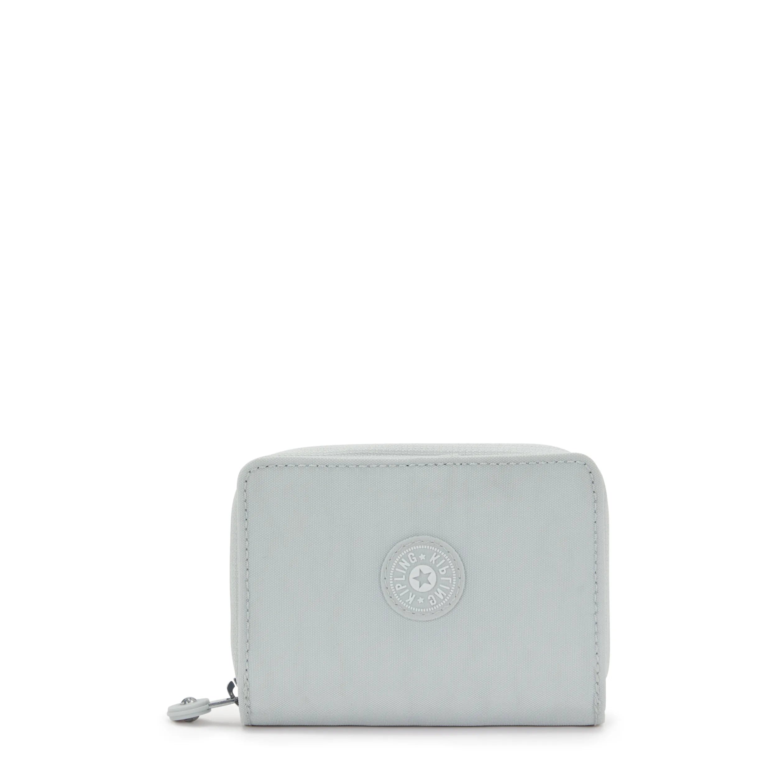 Kipling Money Love in Easy Grey — front view