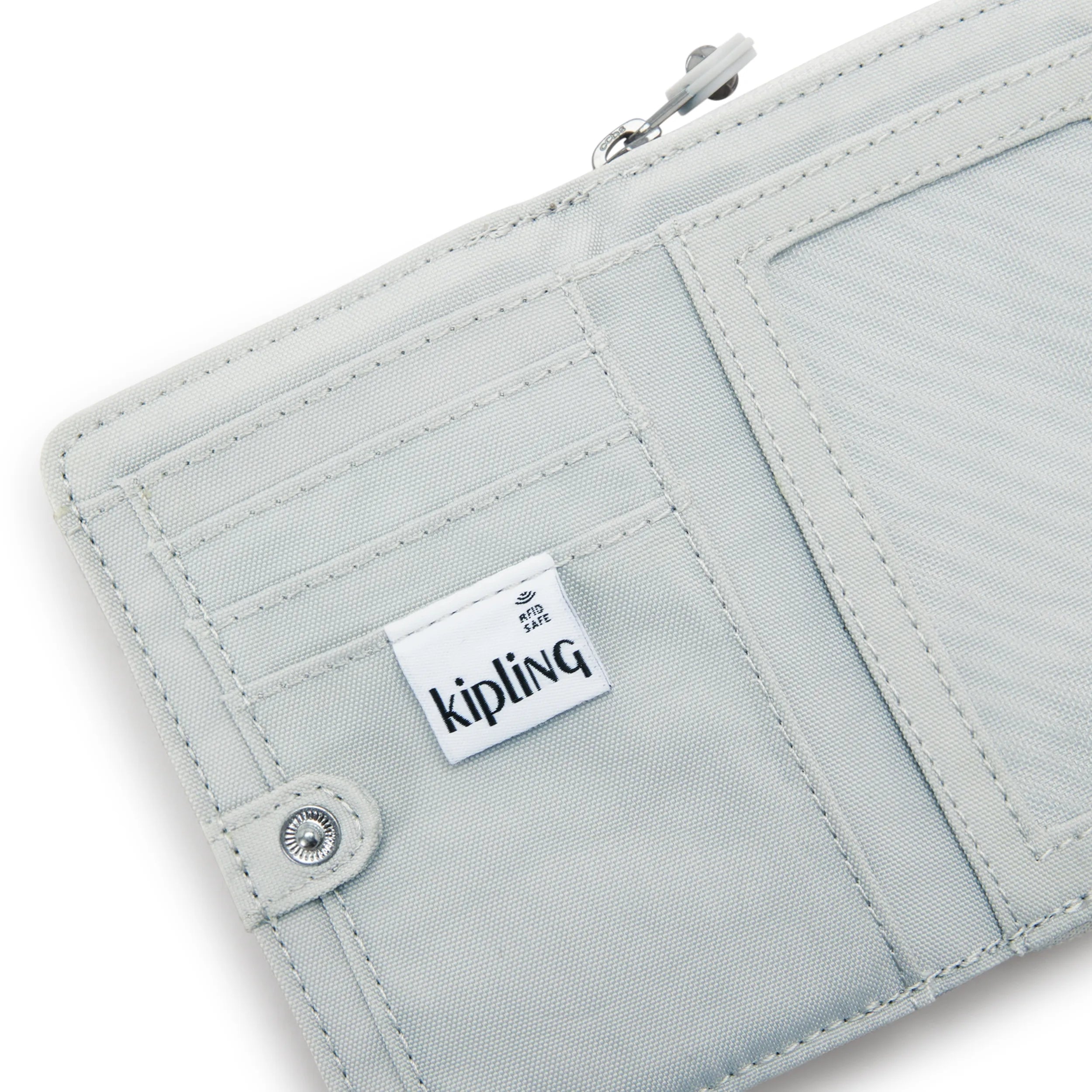 Kipling Money Love in Easy Grey — interior view