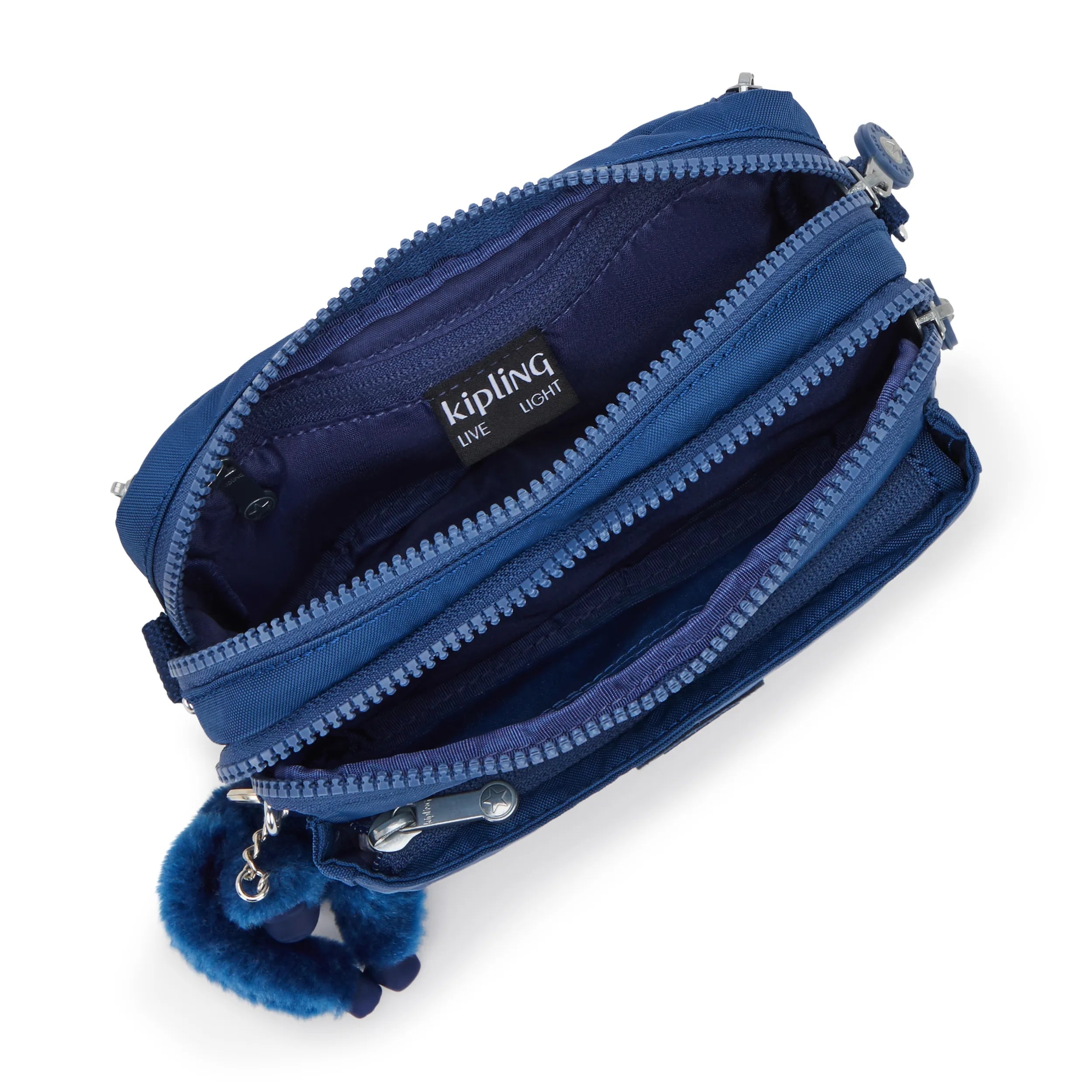 Kipling Abanu Multi in Casual Blue — angle view 3
