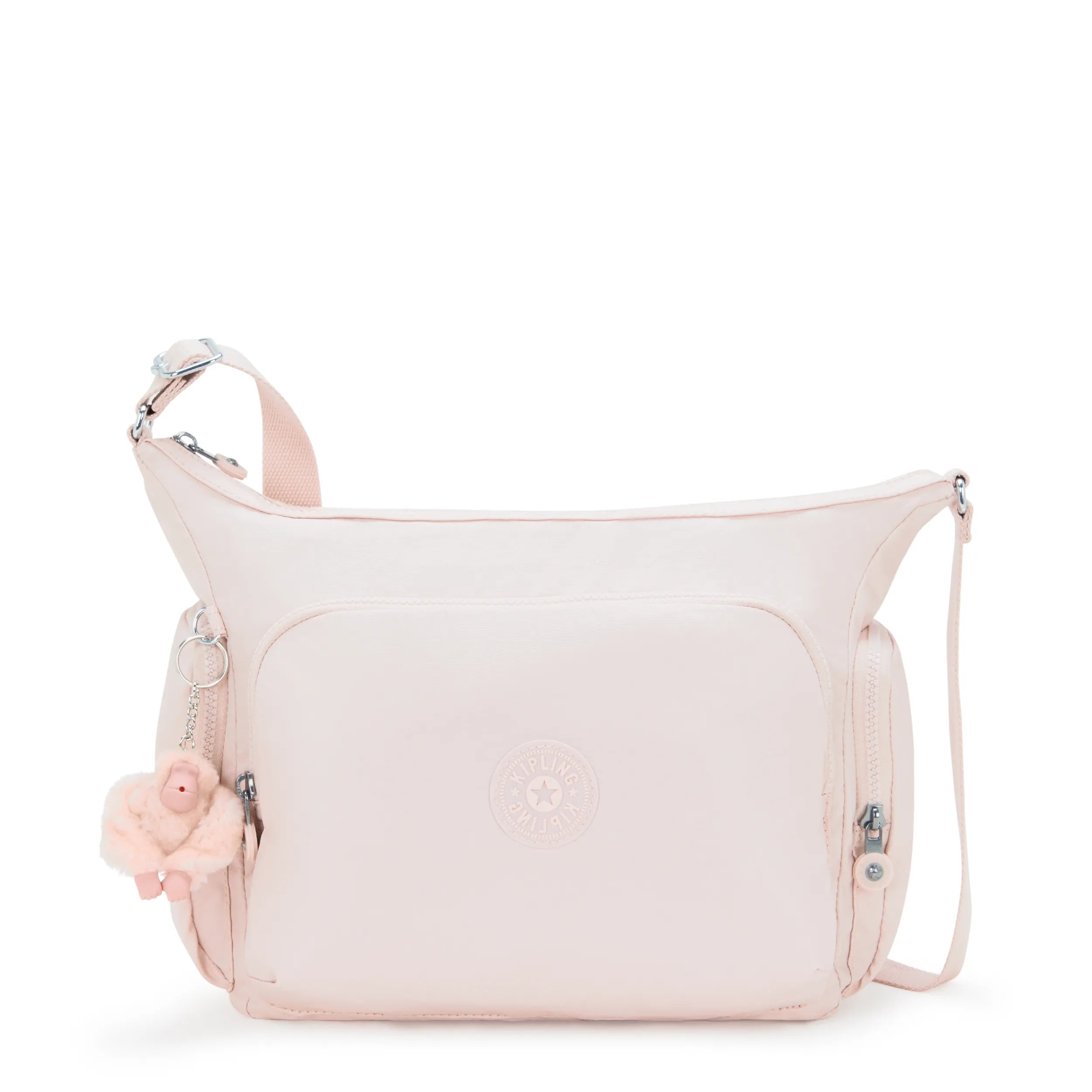 Kipling Gabb in Pink Shine — front view