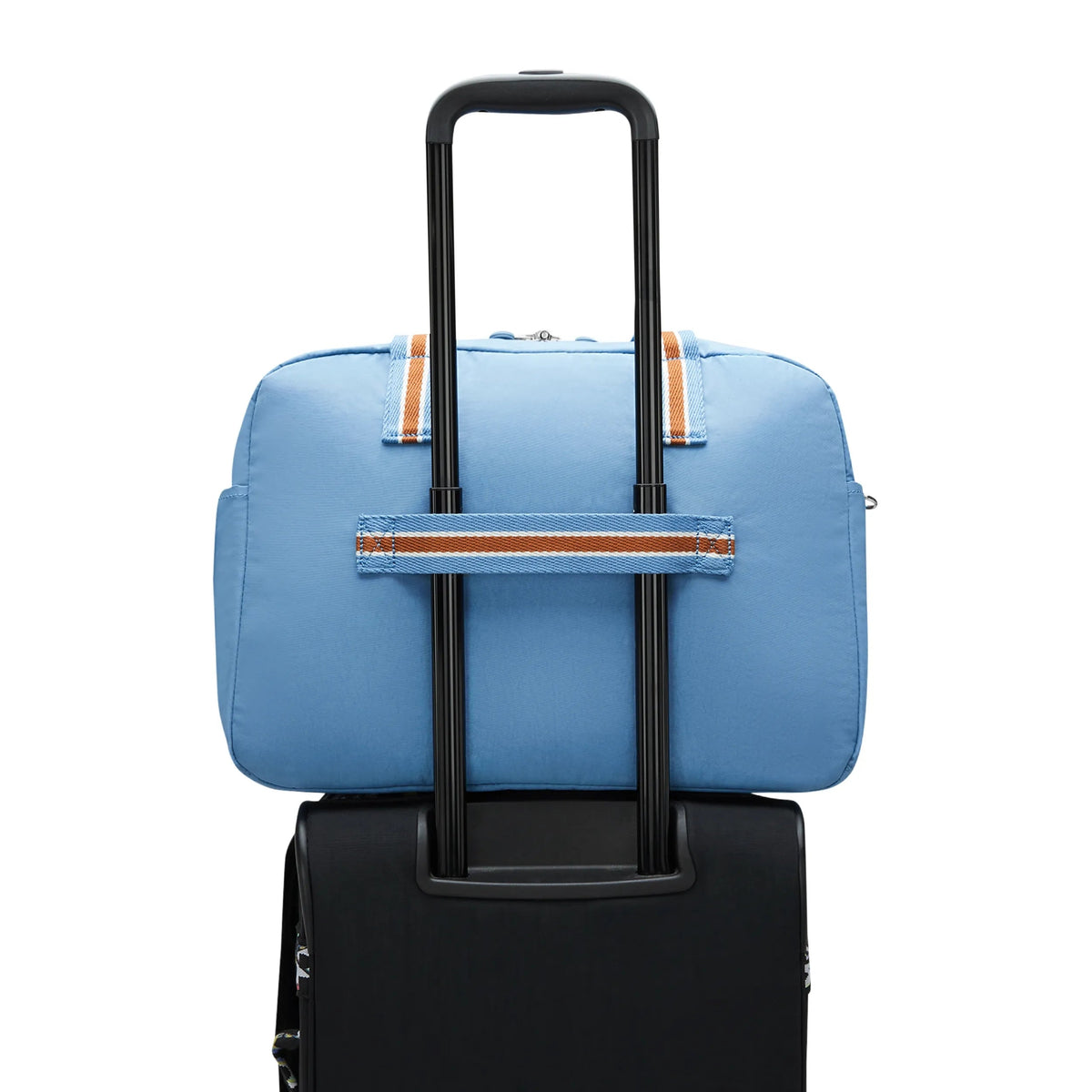 Kipling Defea Extra Large Weekender Duffle Bag in Vintage Blue — back view 2