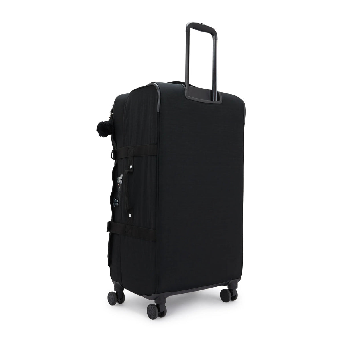 Kipling Spontaneous Large Rolling Luggage in Black — back view