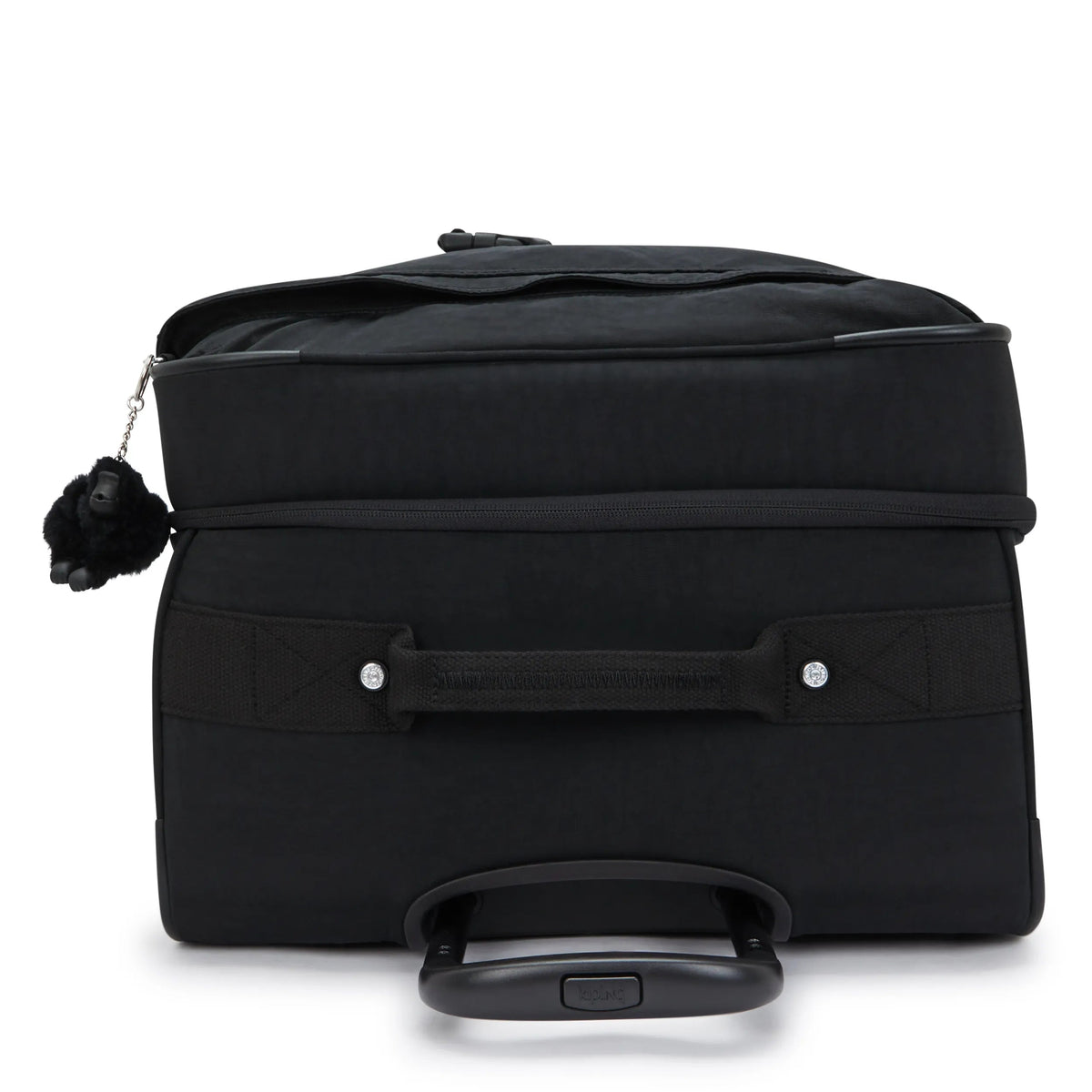 Kipling Spontaneous Large Rolling Luggage in Black — side view