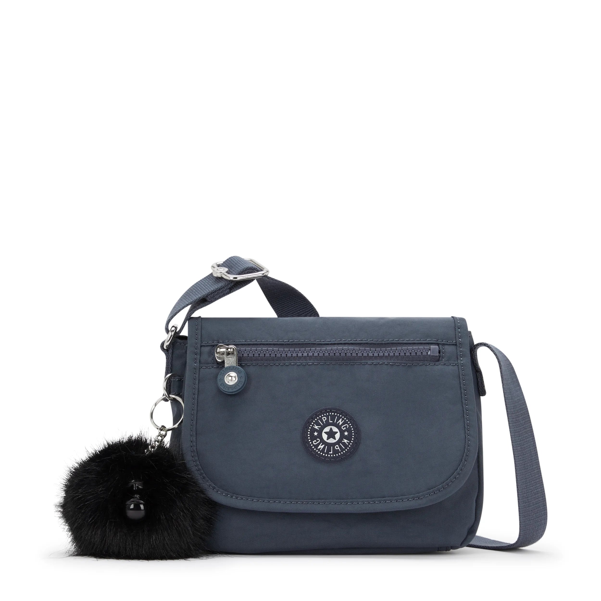 Kipling Sabian U in Night Grey — front view