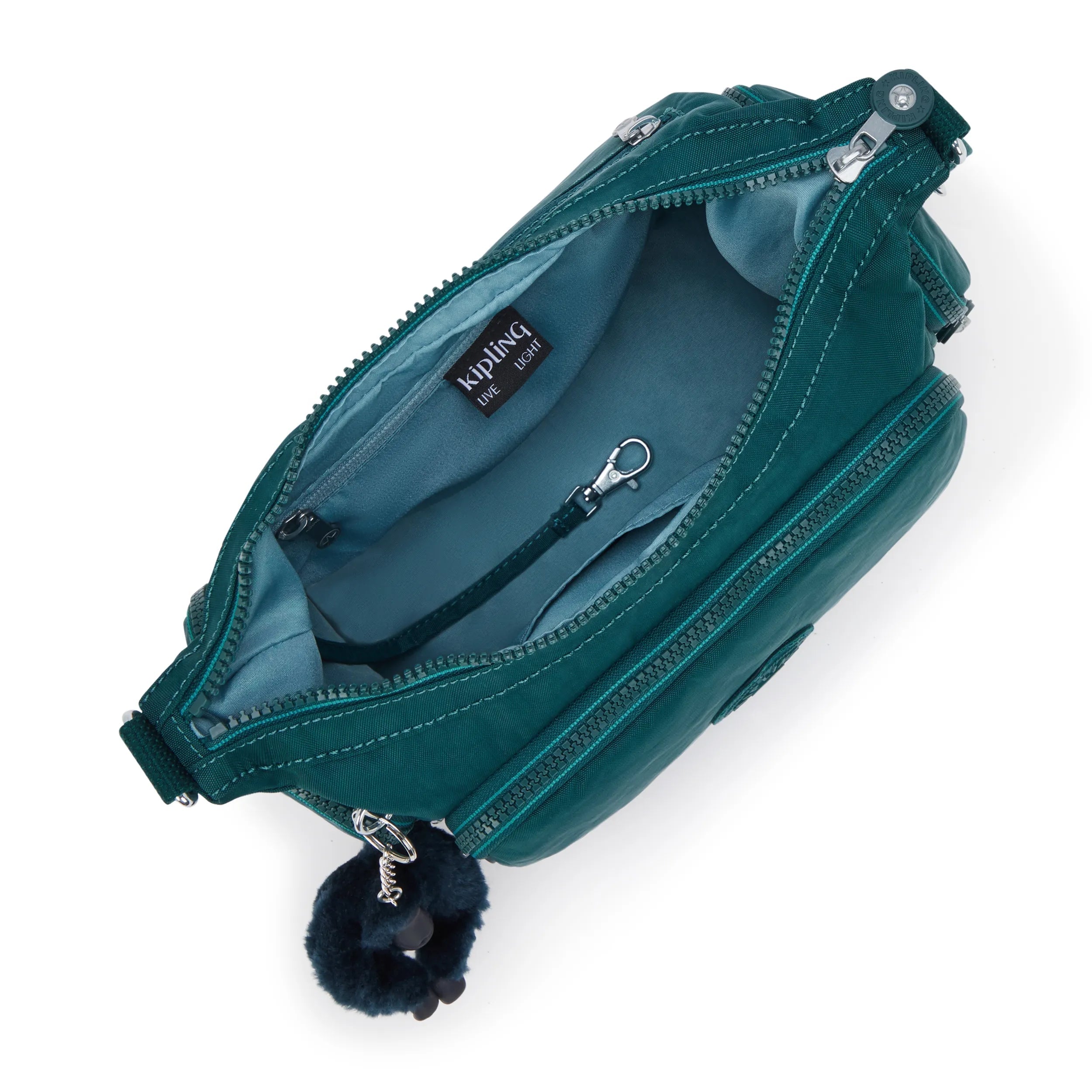 Kipling Gabb S in Tailored Green — angle view 3