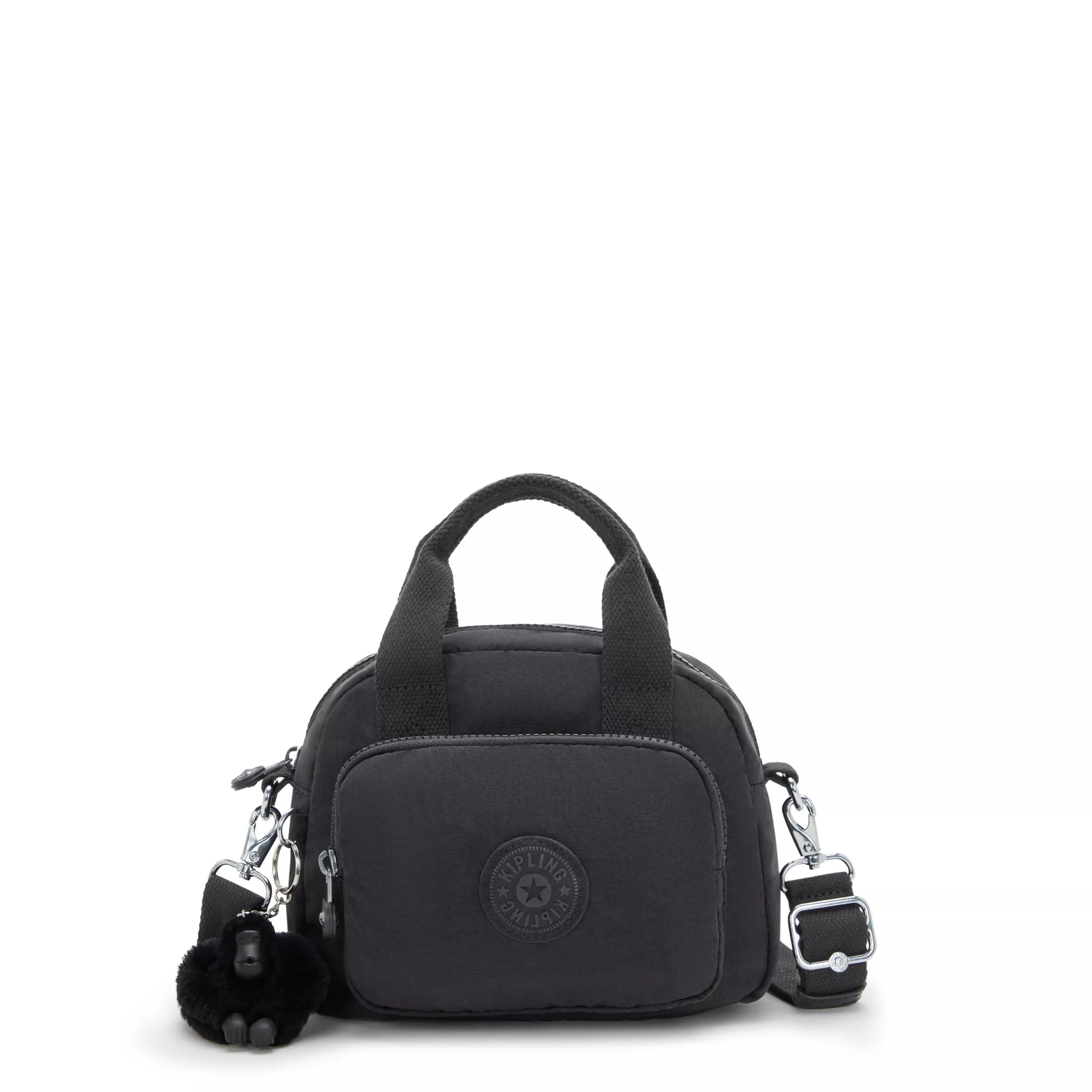 Kipling Defea Mini in Black Noir — front view