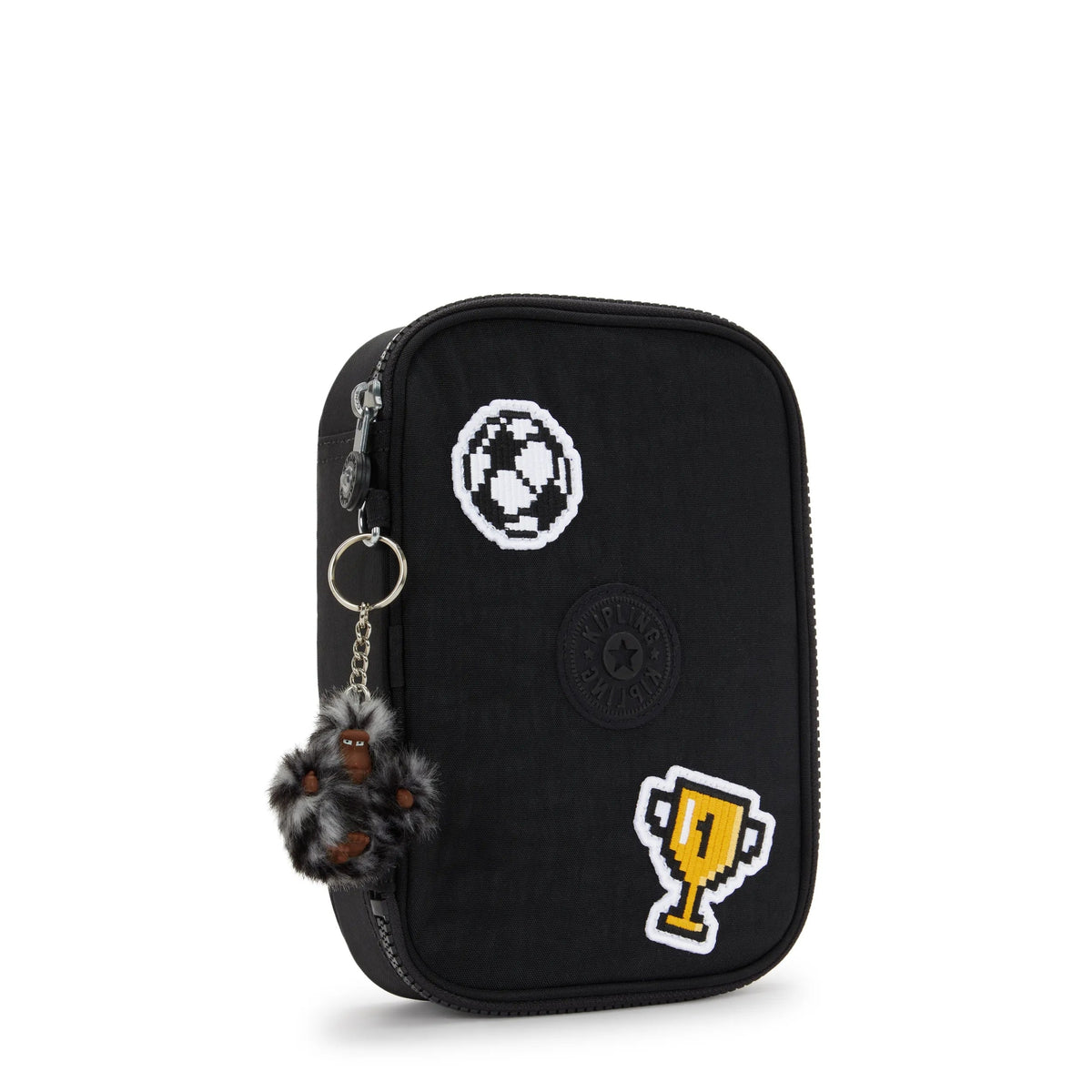 Kipling 100 Pens Case in Football True Blue — angle view