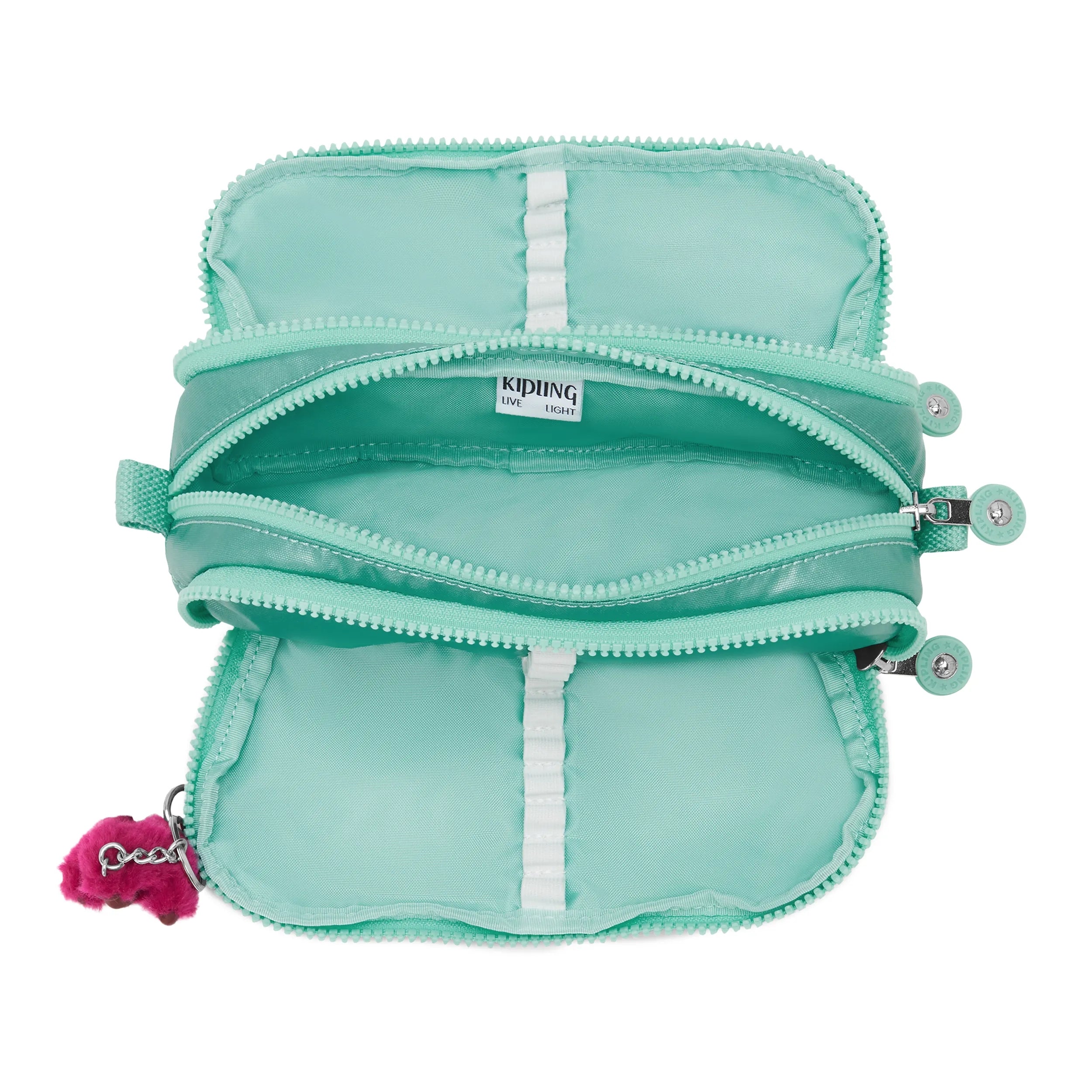 Kipling Gitroy in Oasis Mint Metallic — angle view 2