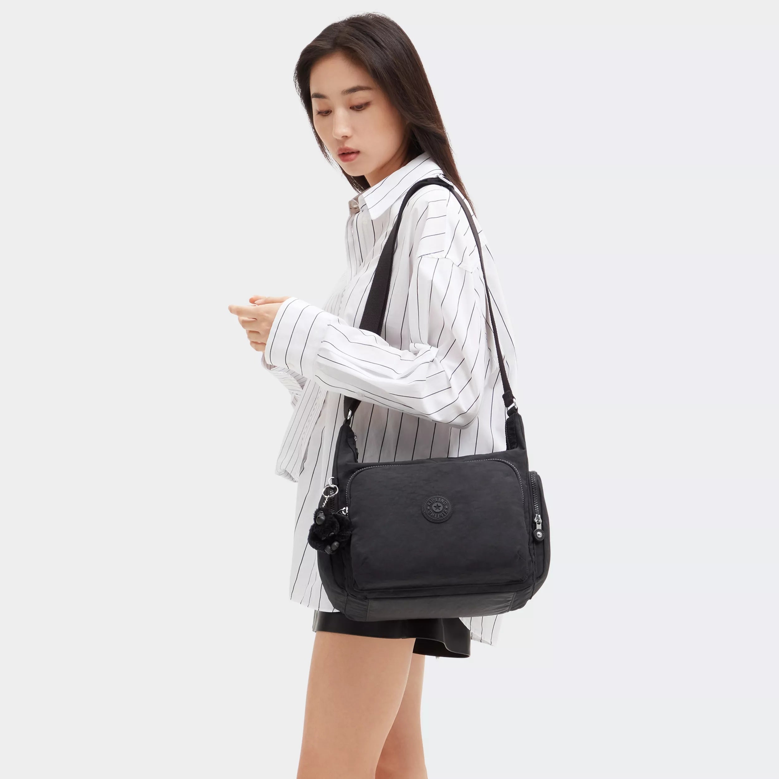 Kipling Gabb in Black Noir — back view