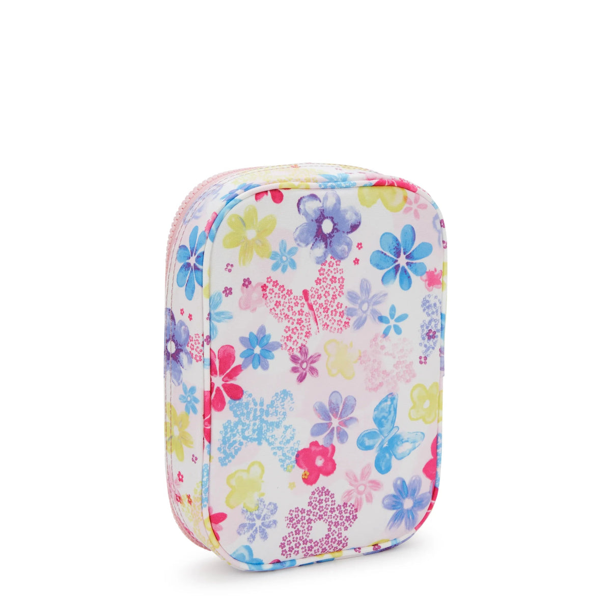 Kipling 100 Pens Case in Flower Stamp — back view