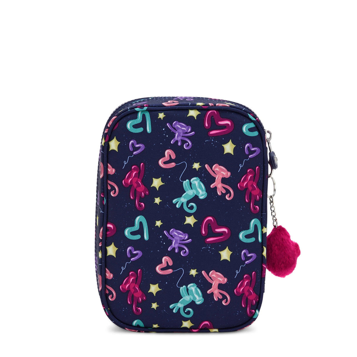 Kipling 100 Pens Case in Balloon Monkey — back view