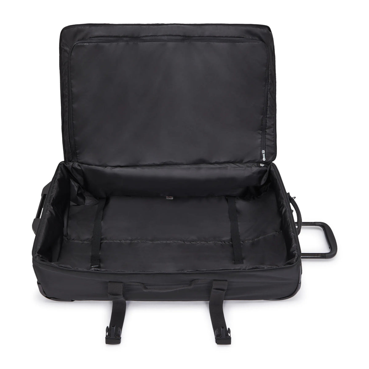 Kipling Aviana Large Rolling Luggage in Black Noir — interior view