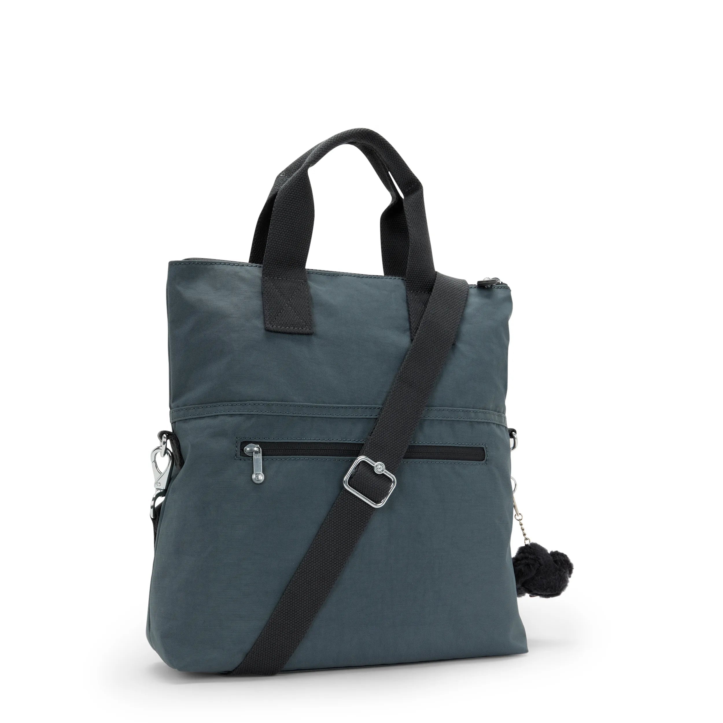 Kipling Eleva in Nocturnal Grey M — back view
