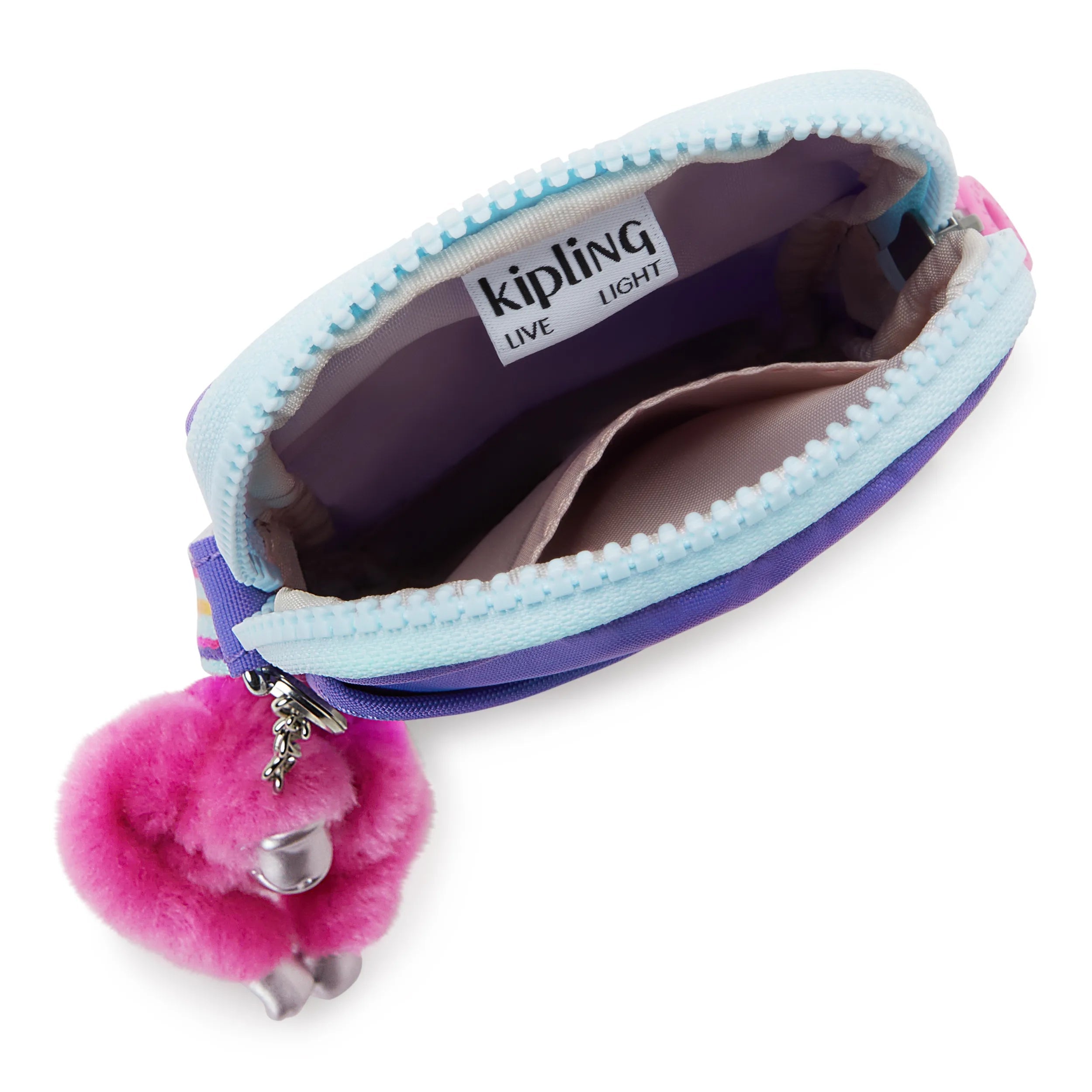 Kipling Tally in Iris Purple Fun C — angle view 2