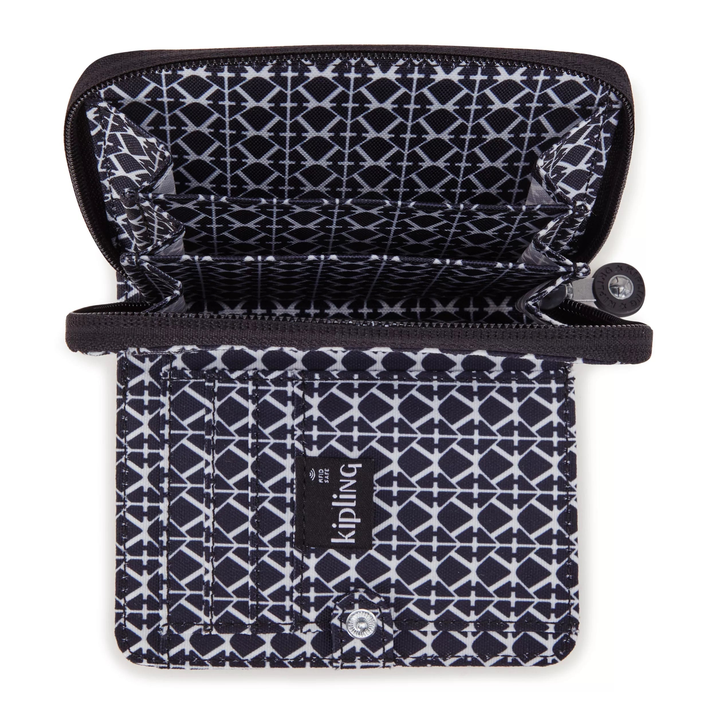 Kipling Money Love in Signature Print — angle view 2