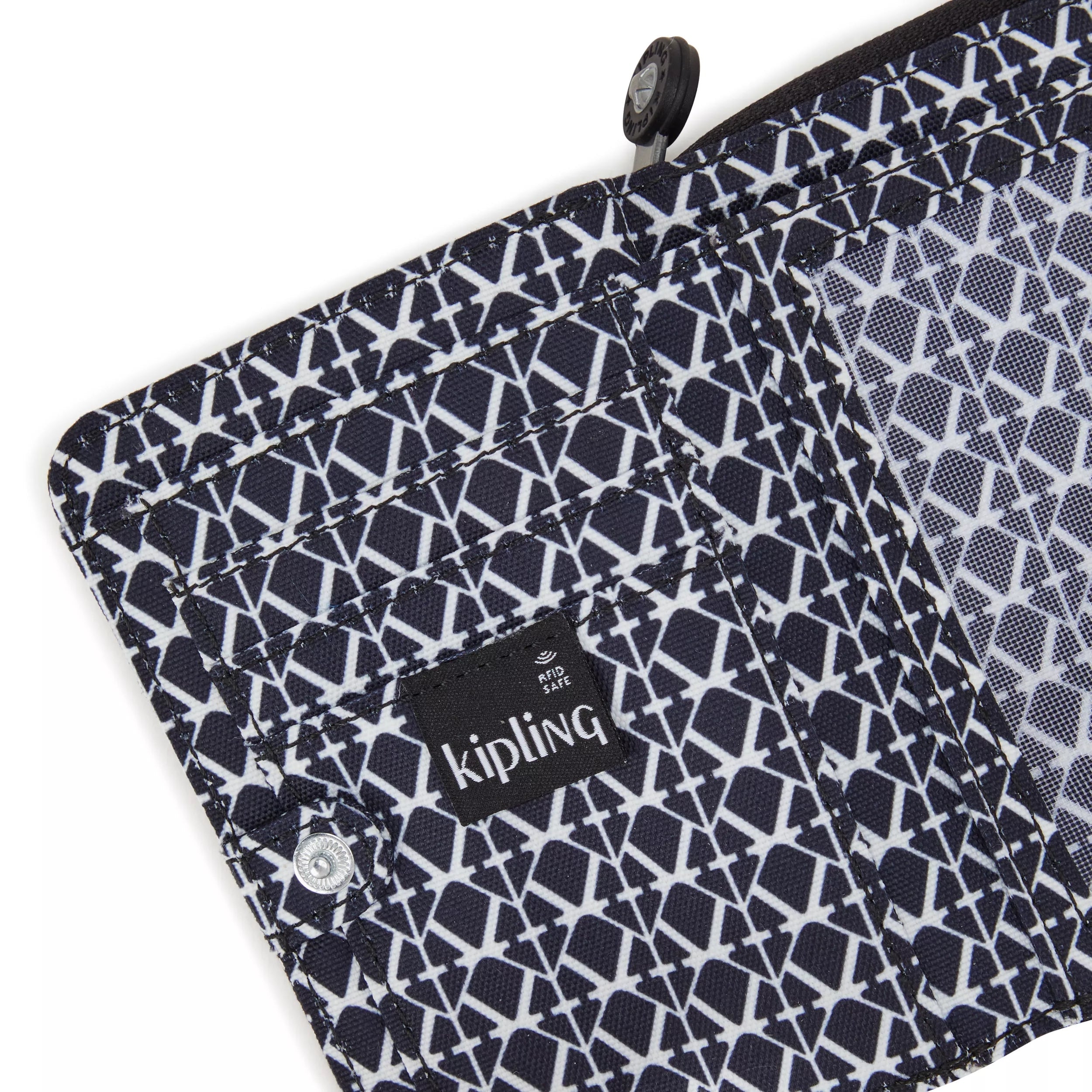 Kipling Money Love in Signature Print — interior view