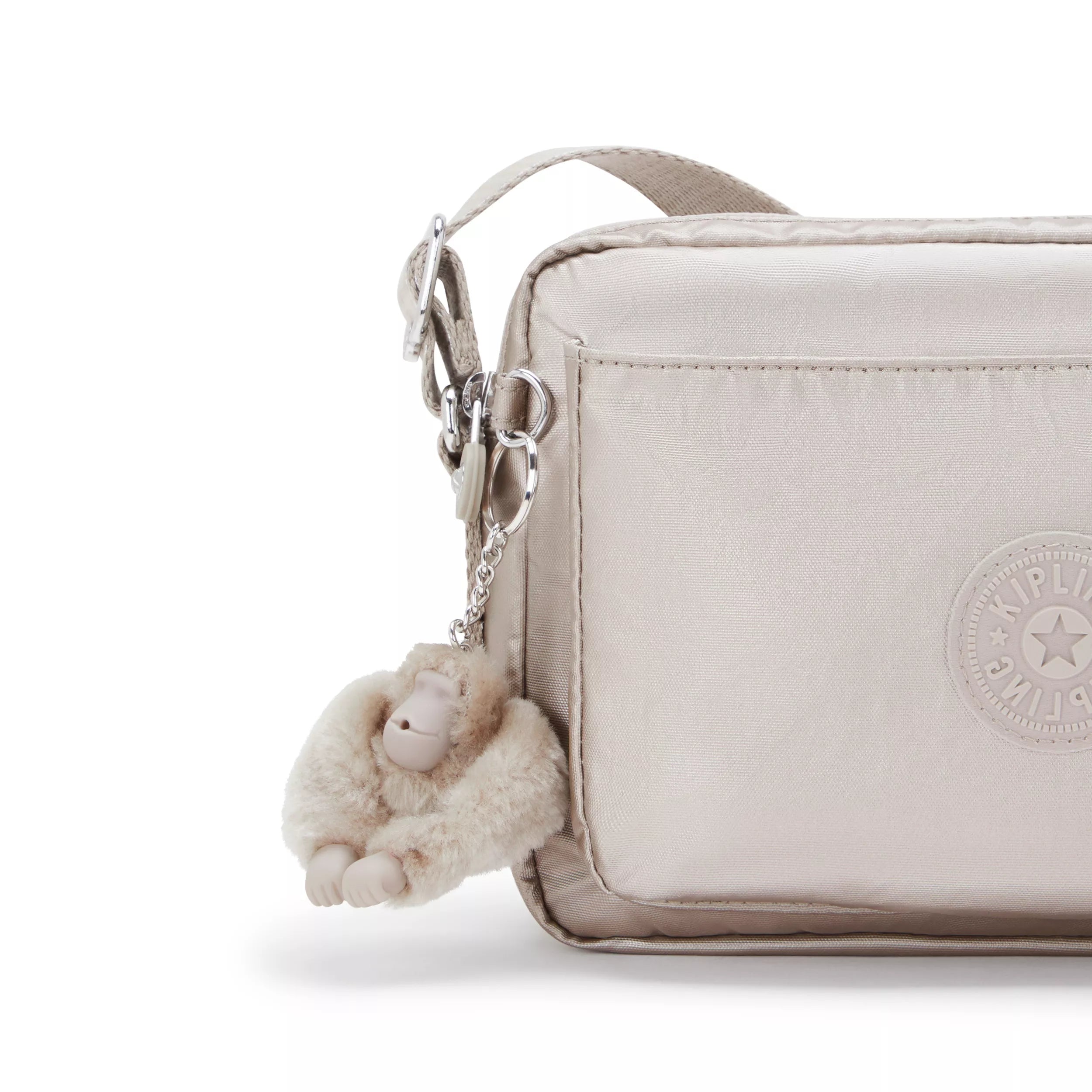 Kipling Abanu M in Metallic Glow — detail view
