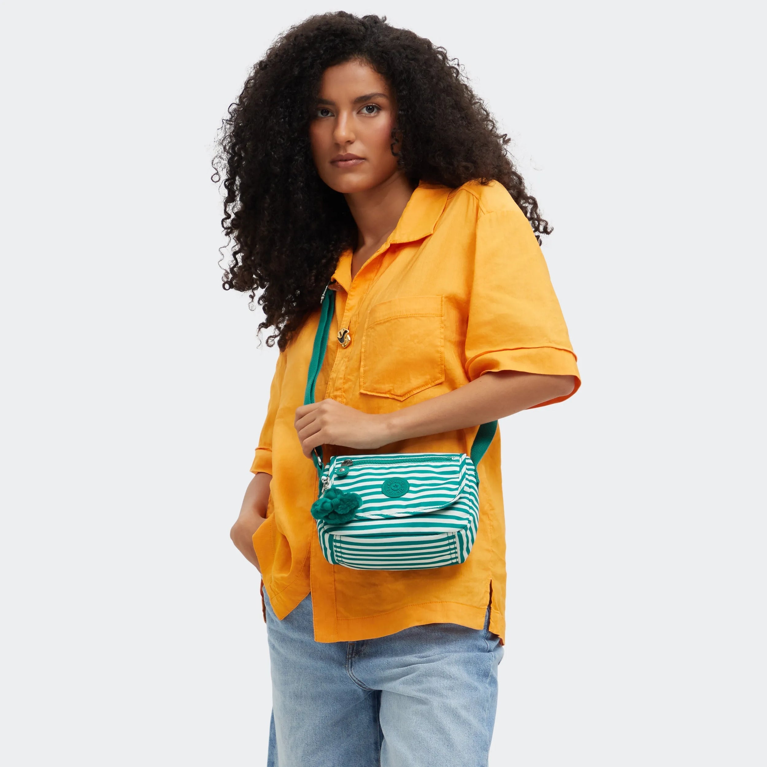 Kipling Sabian in Parasol Stripes — back view