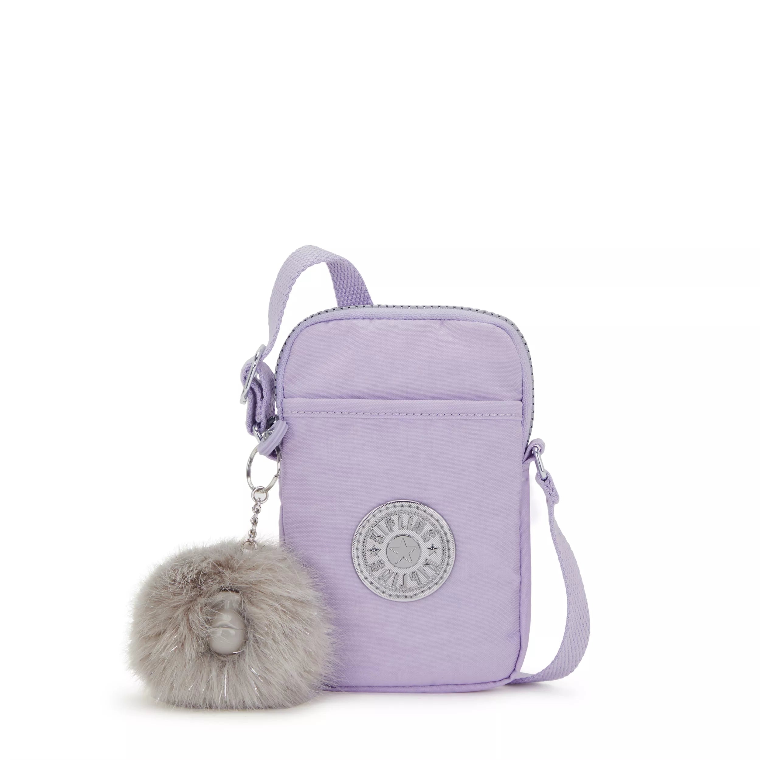 Kipling Tally in Bridal Lavender — front view